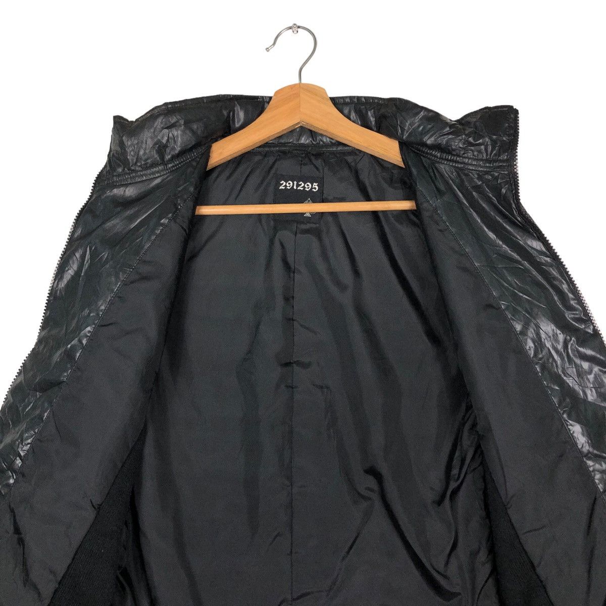 Hysteric Glamour 🔥Rich Black Biker Jacket Bondage Parachute 291295 Japan Size US M / EU 48-50 / 2 - 14 Thumbnail