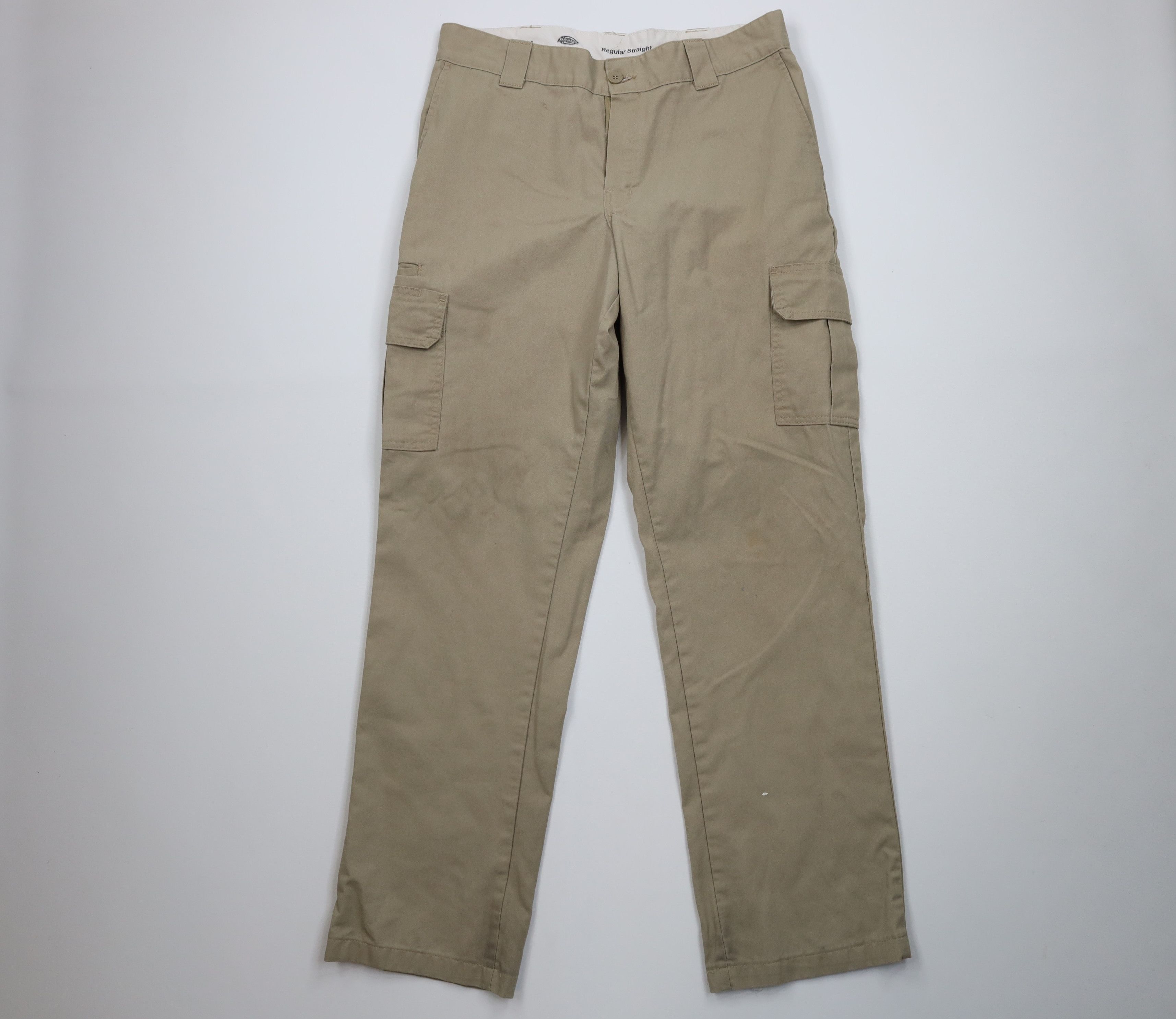 Dickies Vintage Y2K Dickies Regular Straight Leg Cargo Pants Beige Size US 34 / EU 50 - 1 Thumbnail