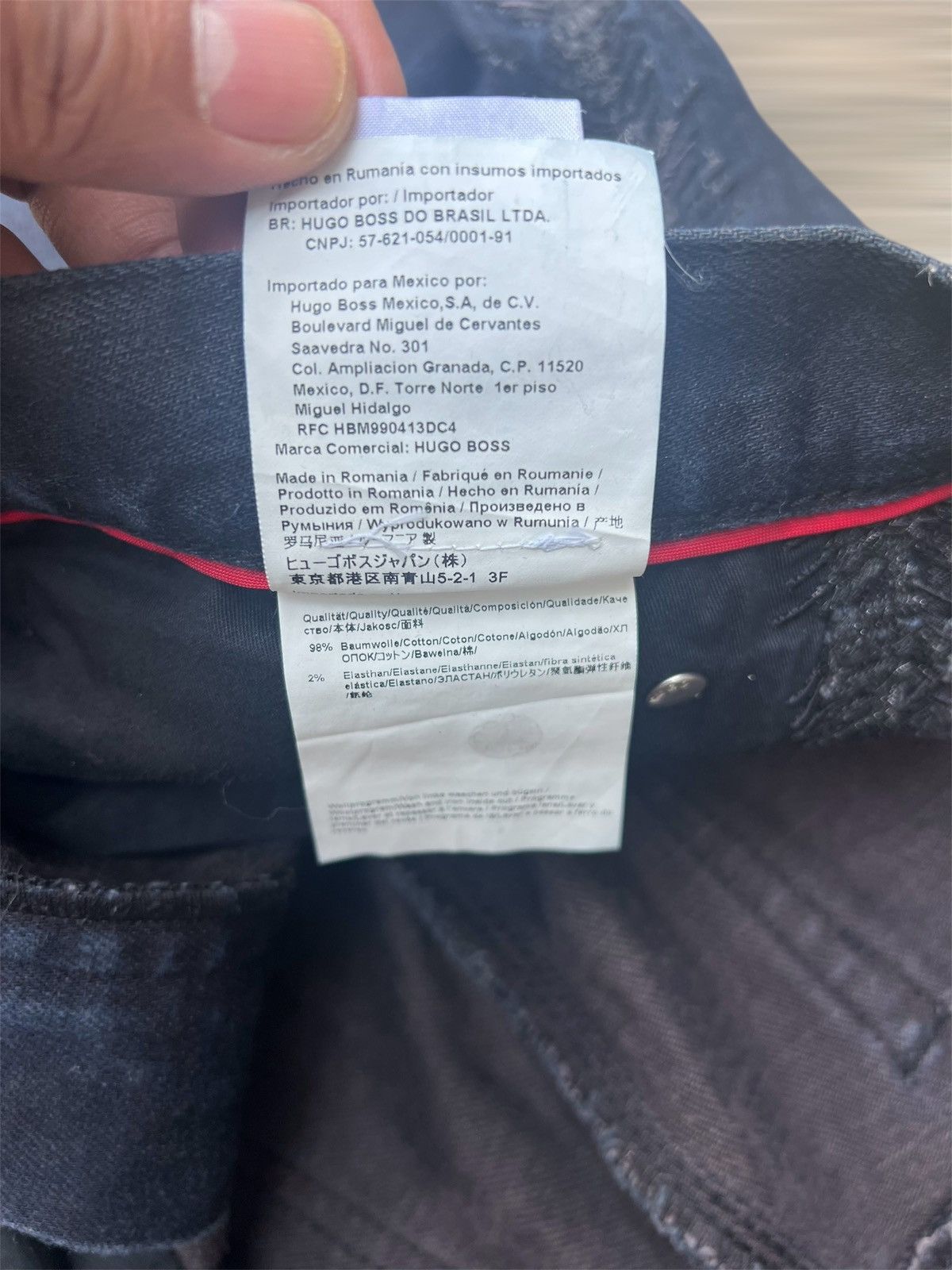 Hugo Boss RARE HUGO BOSS DENIM JEANS Size US 33 - 13 Thumbnail