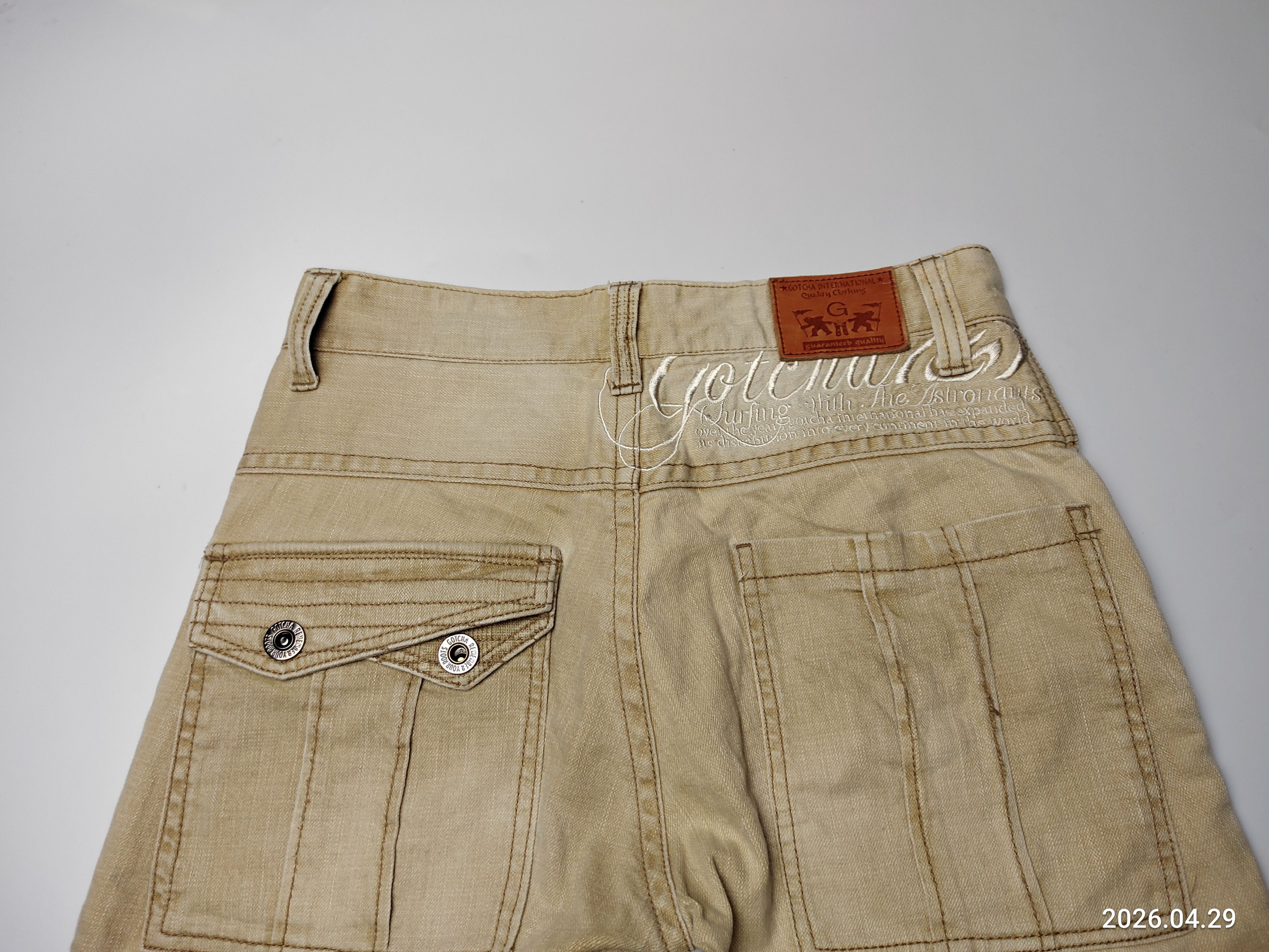 If Six Was Nine Gotcha Surf embroidered pants Size US 30 / EU 46 - 9 Thumbnail