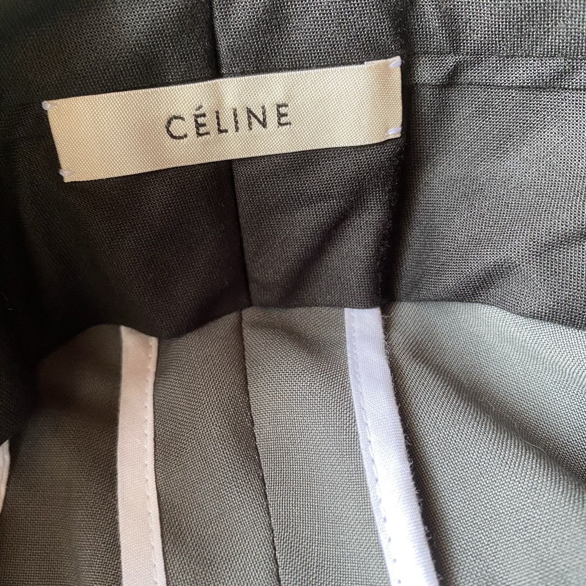 Celine × Phoebe Philo Celine By Phoebe Philo Pleated High Waist Trousers Size 26" / US 2 / IT 38 - 6 Thumbnail