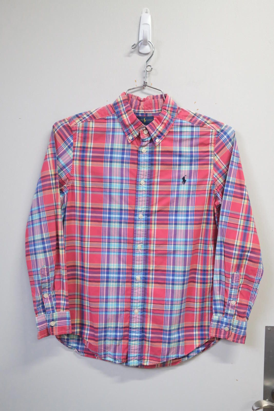 Polo Ralph Lauren 90's Polo Ralph Lauren Plaid Long Sleeve Button-Up Size US S / EU 44-46 / 1 - 1 Thumbnail