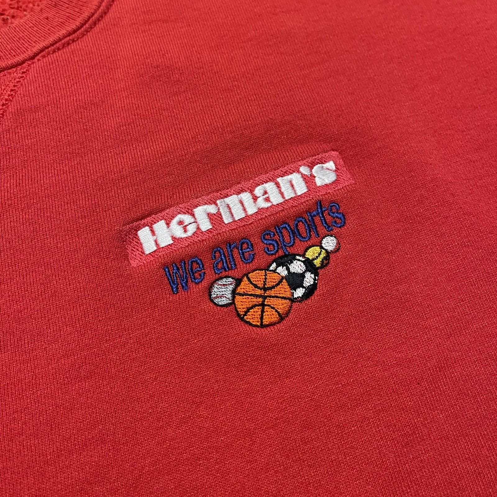 Russell Athletic Vtg Russell Athletic Sweatshirt L Herman's We Are Sports 90s Size US L / EU 52-54 / 3 - 6 Thumbnail
