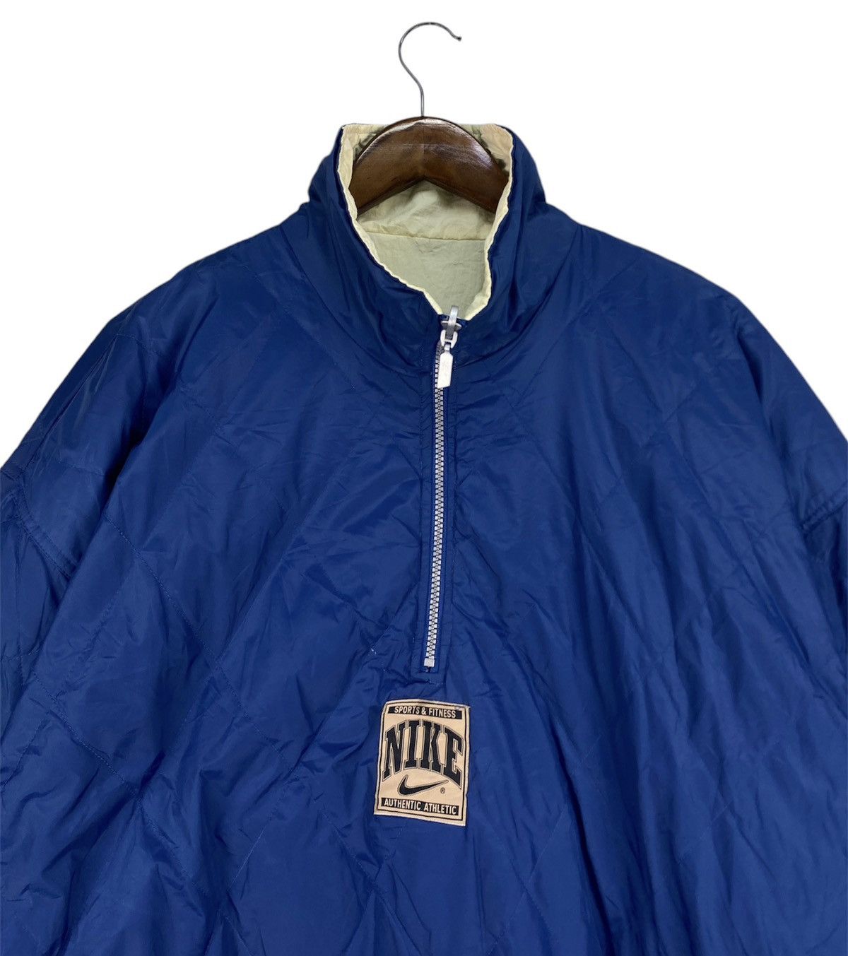 Nike Vintage 90s Nike Anorak Riversible Jacket Size US L / EU 52-54 / 3 - 10 Thumbnail