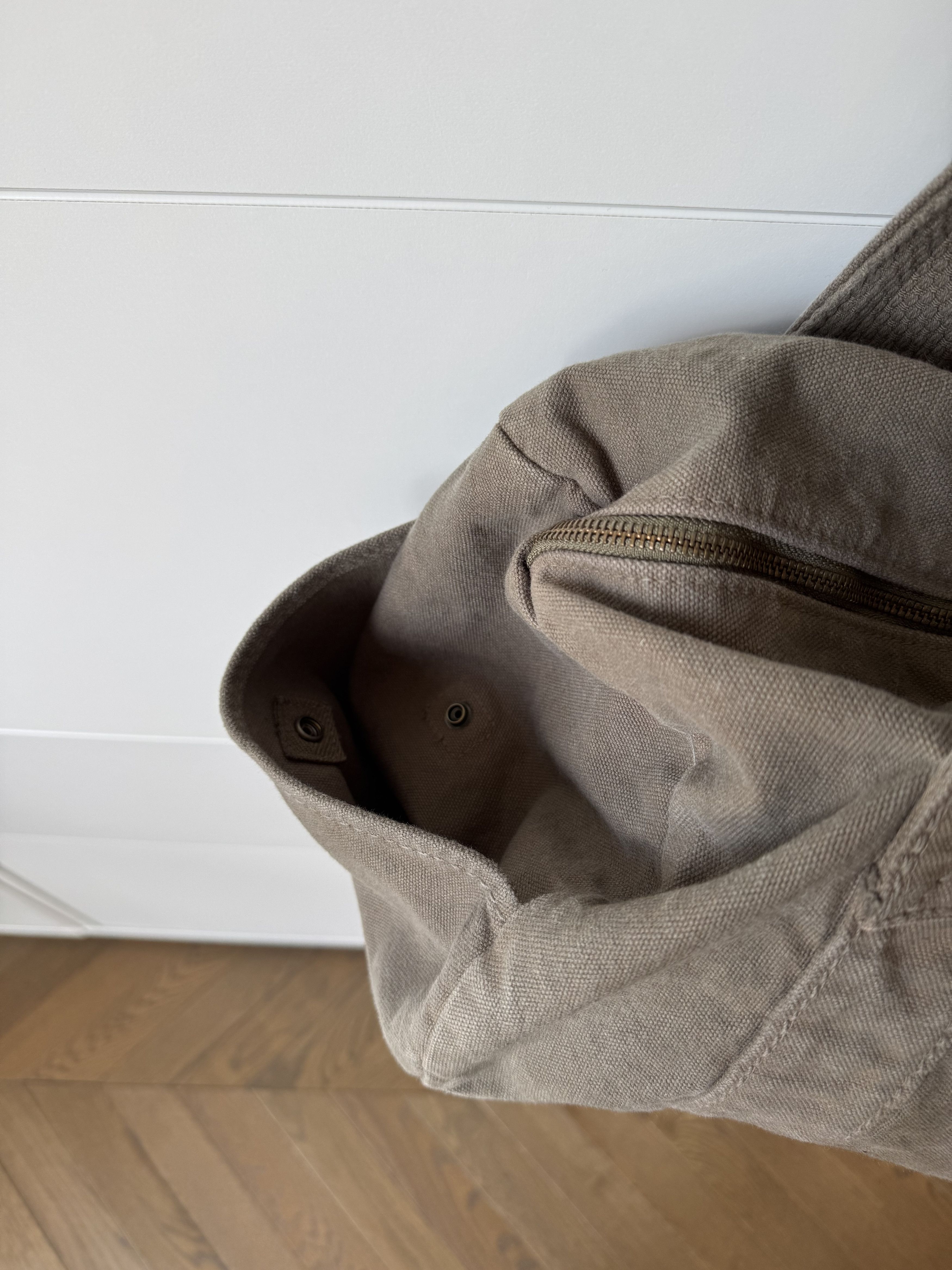 Kapital [OS] Winday Canvas Duffle Bag in Olive Size ONE SIZE - 5 Thumbnail