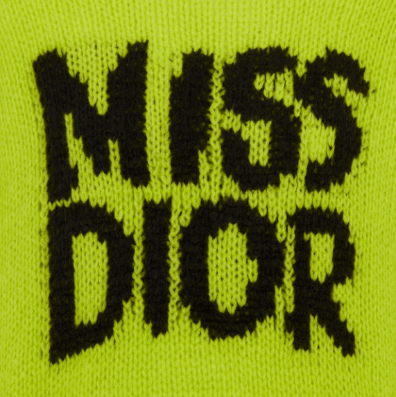 Dior o1w1db11225 454S20 Oversized Sweater in Green/Black Size XL / US 12-14 / IT 48-50 - 3 Thumbnail