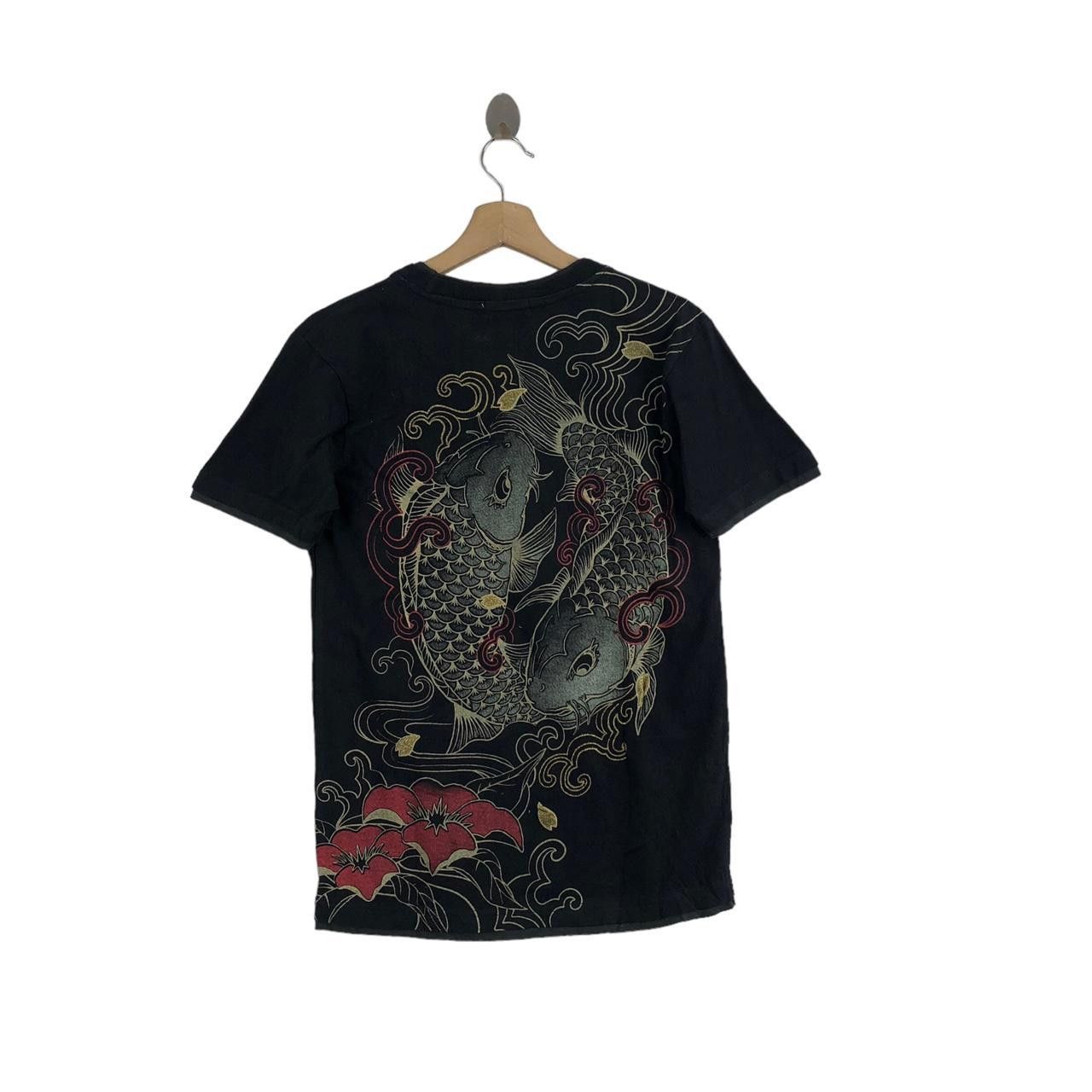 Other SPACE OPERA JAPAN Koi Fish Goddess Sukajan Tee Shirt Samurai Size M / US 6-8 / IT 42-44 - 2 Thumbnail