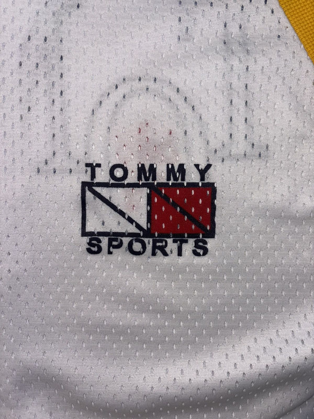 Tommy Hilfiger Vtg Tommy Hilfiger Sport 90’s Mesh Baseball Jersey USA Size US M / EU 48-50 / 2 - 2 Thumbnail