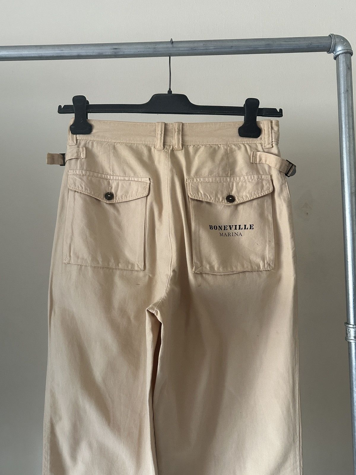 Boneville 1990s Boneville Marina Utility Trousers -Massimo Osti Era Size US 29 - 7 Thumbnail