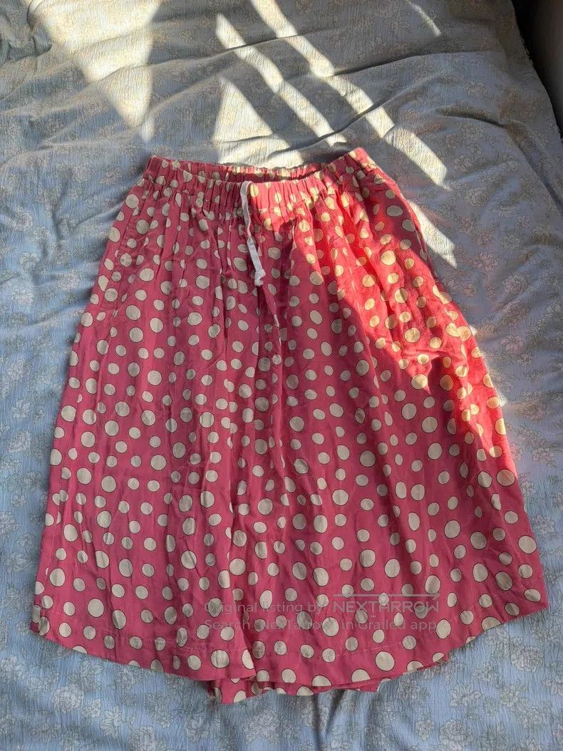 Comme des Garcons Comme Des Garcons size S Pink Dot Skirt Size 22" - 2 Thumbnail