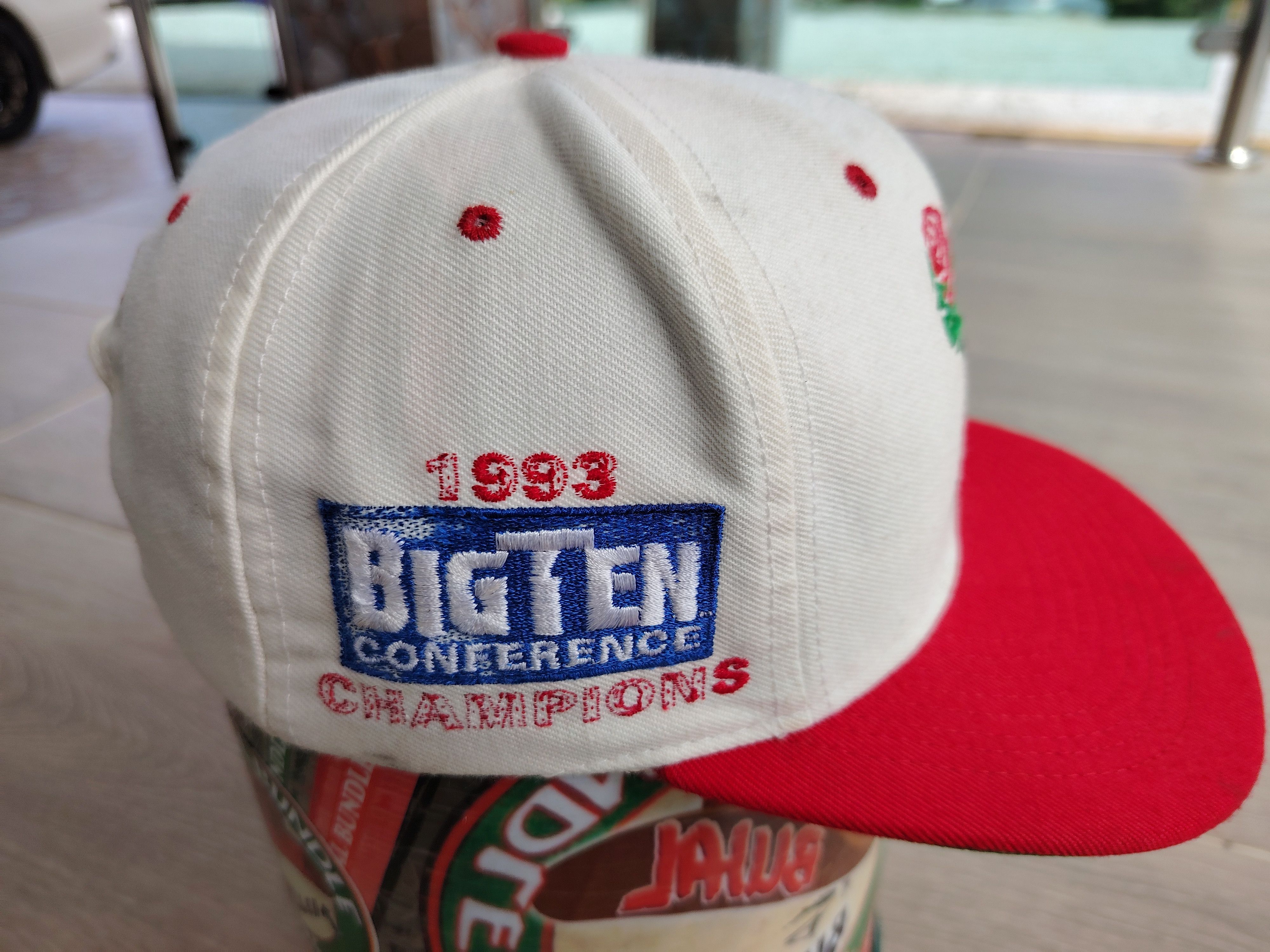 Nutmeg × Vintage 90s Wisconsin Badgers Rose Bowl Hat Size ONE SIZE - 4 Thumbnail