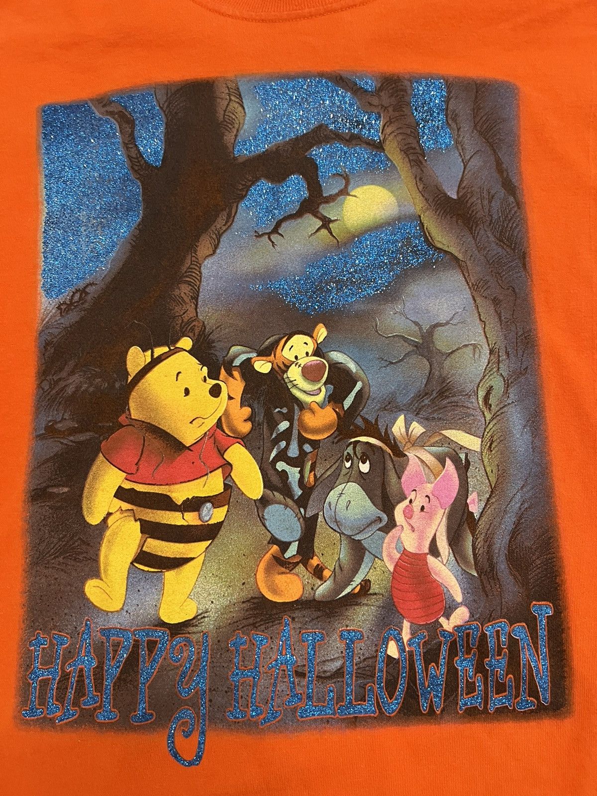 Disney × Vintage Vintage Disney Winnie the Pooh happy Halloween tee Size US M / EU 48-50 / 2 - 2 Thumbnail