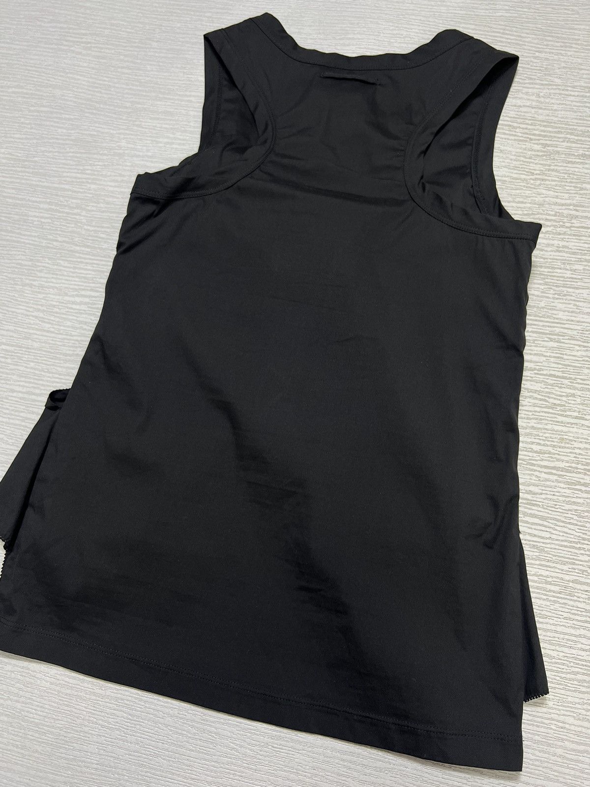 Jean Paul Gaultier Jean Paul Gaultier - Ribbon Ruffled Tank Top Size S / US 4 / IT 40 - 6 Thumbnail
