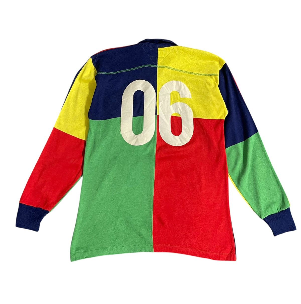 Vintage Vintage Rugby Fuwa Club Collar Longsleeve Polo shirt Size US M / EU 48-50 / 2 - 2 Thumbnail