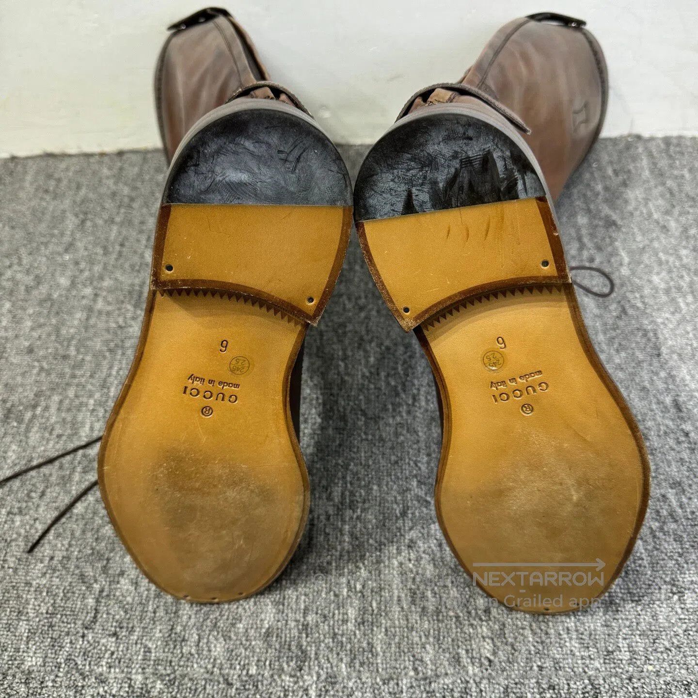 Gucci Guicci High-top leather boots| Size US 6 / EU 39 - 4 Thumbnail