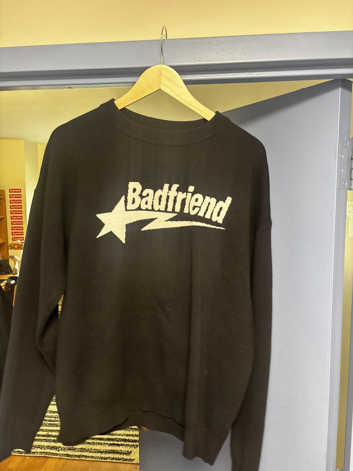 Badfriend Badfriend Large Star Knit Sweater Size US L / EU 52-54 / 3 - 1 Thumbnail