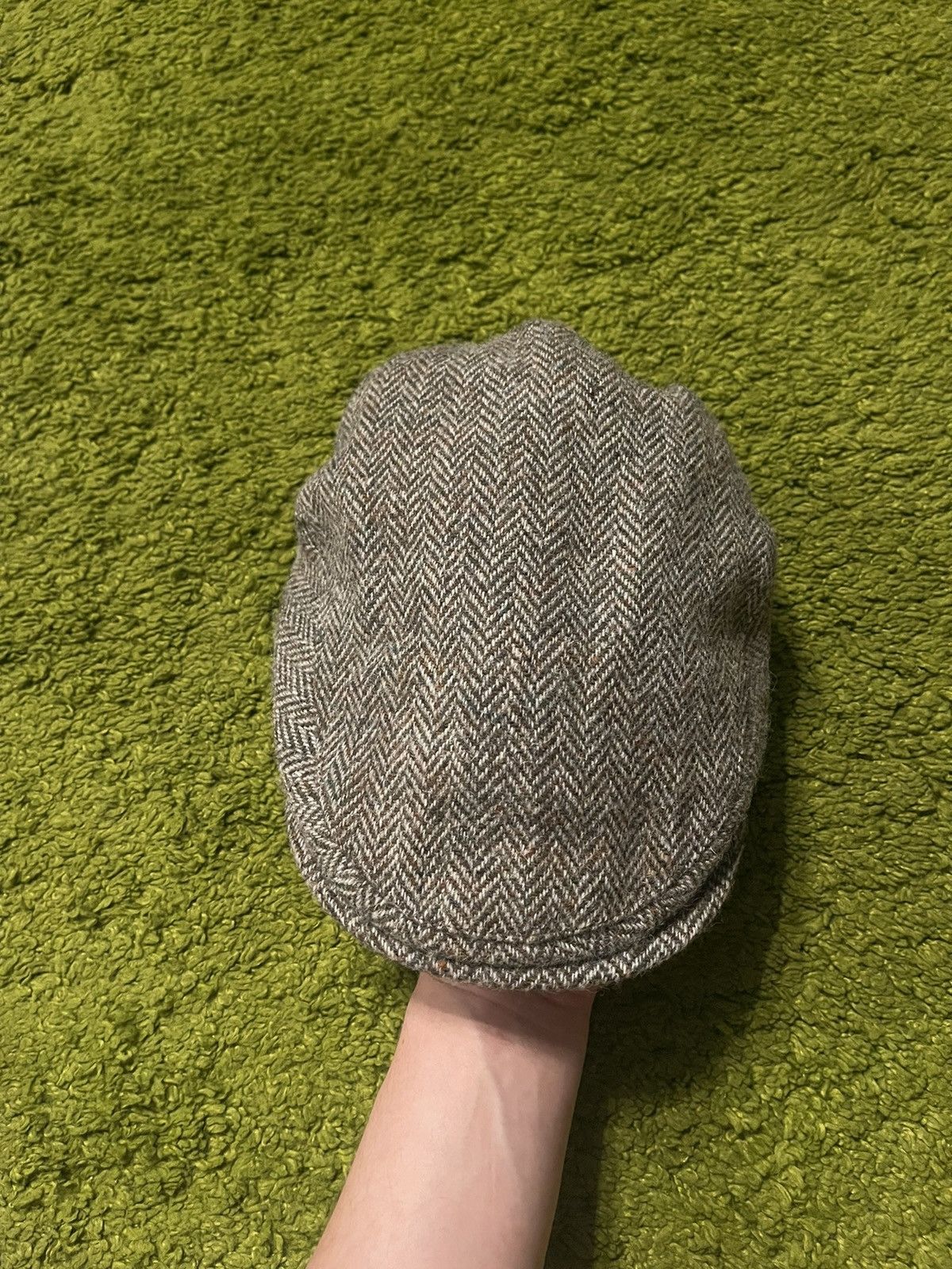 Harris Tweed 🇬🇧 Harris Tweed 1990s vintage wool cap made In UK Size 34 - 6 Thumbnail
