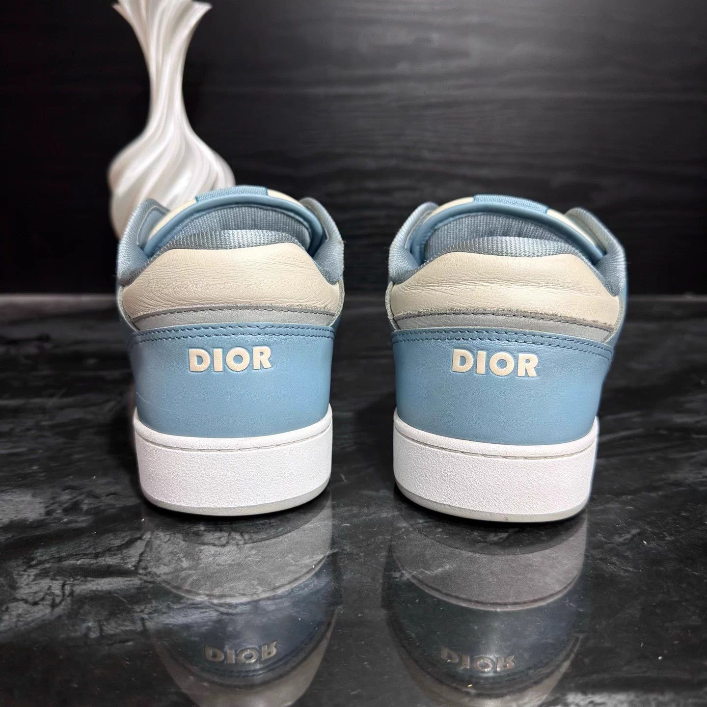 Dior Dior B27 All Over Print White/Blue 41.5 95 New Size US 8.5 / EU 41-42 - 4 Thumbnail