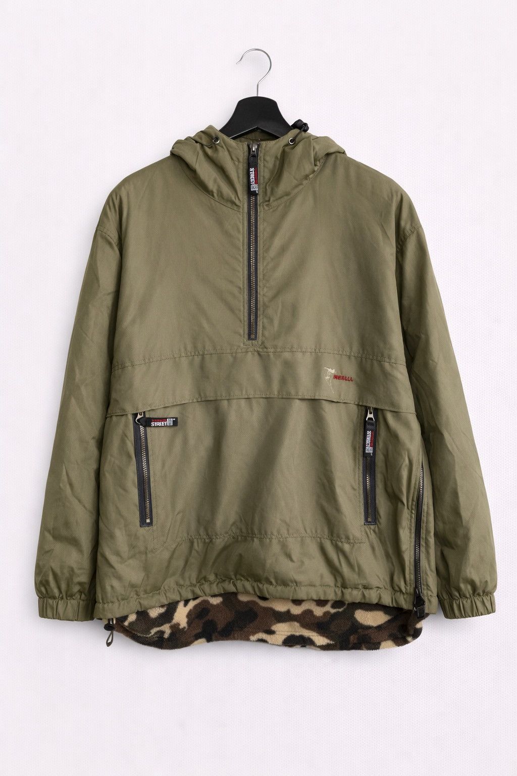 Vision Military Collection Hooded Jacket – Olive Anorak