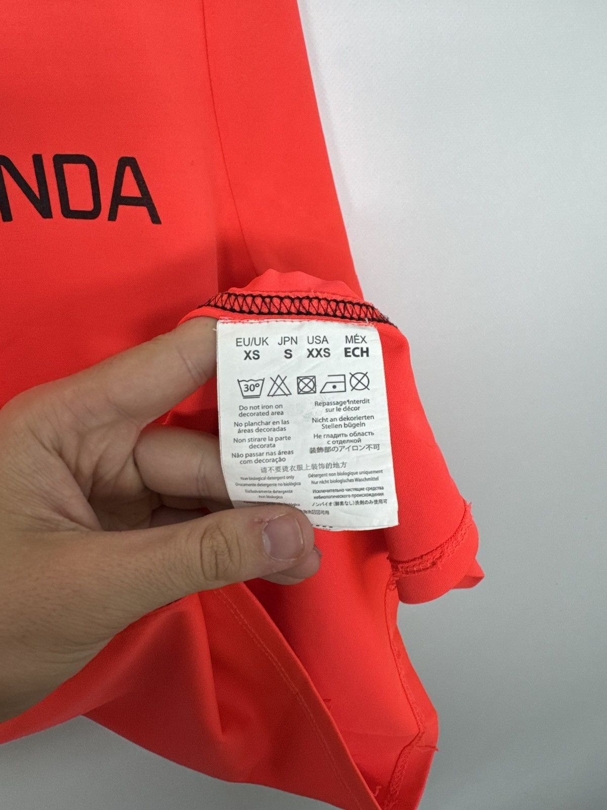 Honda Vintage Rare McLaren Honda Racing T-shirt Big Logo Printed Size US XS / EU 42 / 0 - 8 Thumbnail