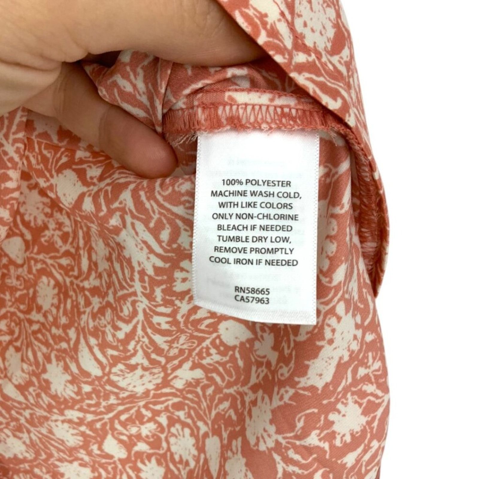 Other Melrose & Market Cinched Front Top Pink XS NWOT $30 MSRP Size XS / US 0-2 / IT 36-38 - 6 Thumbnail