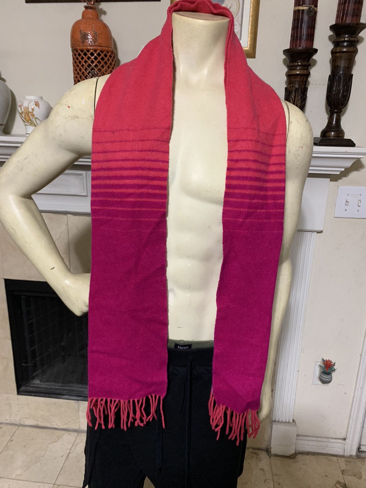 Thomas Pink 100% Cashmere scarf Size ONE SIZE - 1 Thumbnail