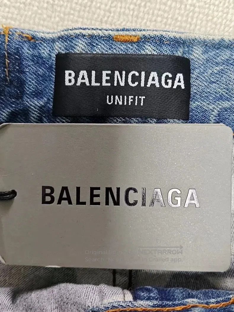 Balenciaga Balenciaga Camo Layered Denim Pants Size XXS. Size US 26 / EU 42 - 4 Thumbnail