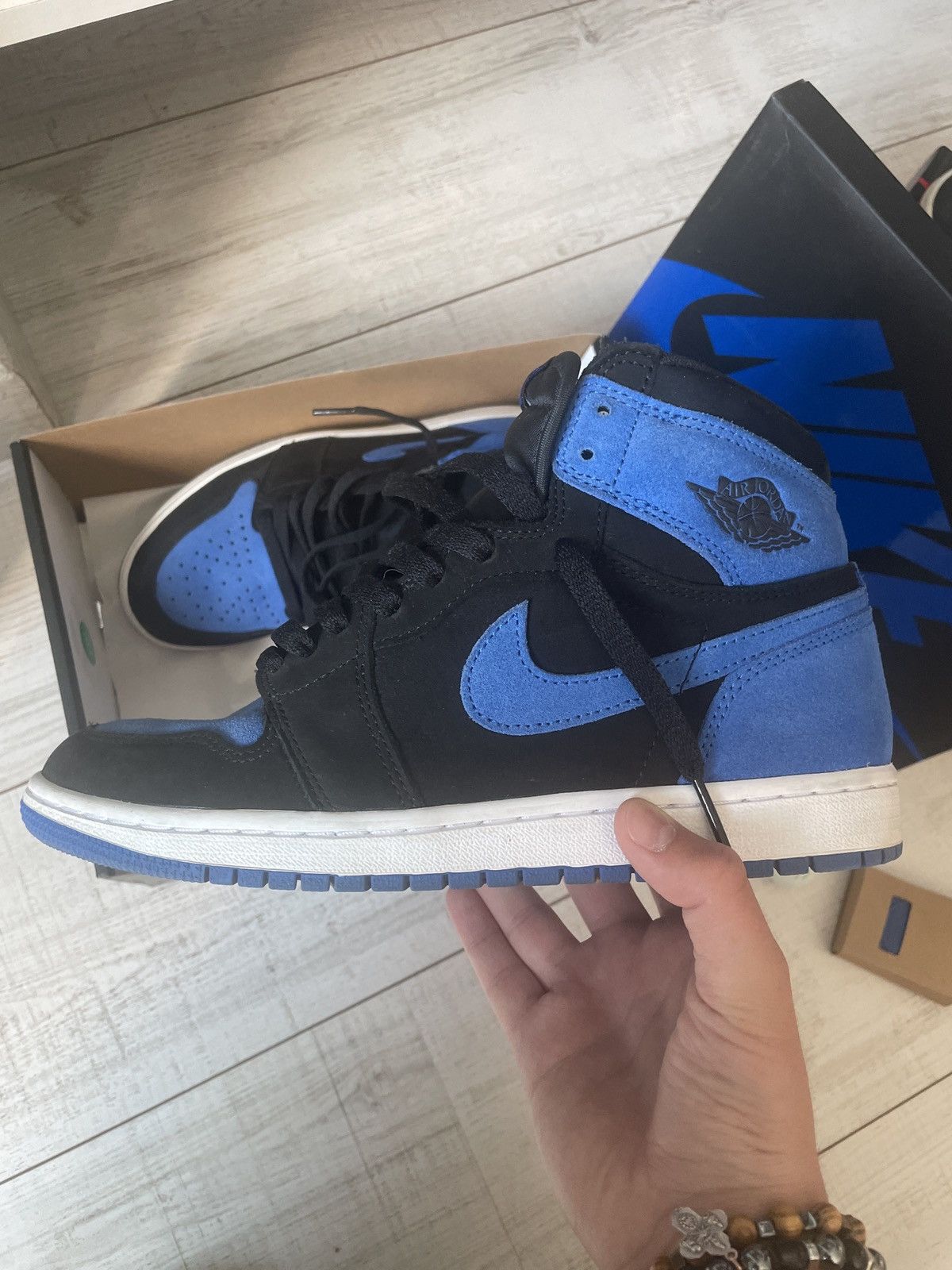 Jordan Brand × Nike Jordan 1 reimagined royal blue Size US 8 / EU 41 - 2 Thumbnail