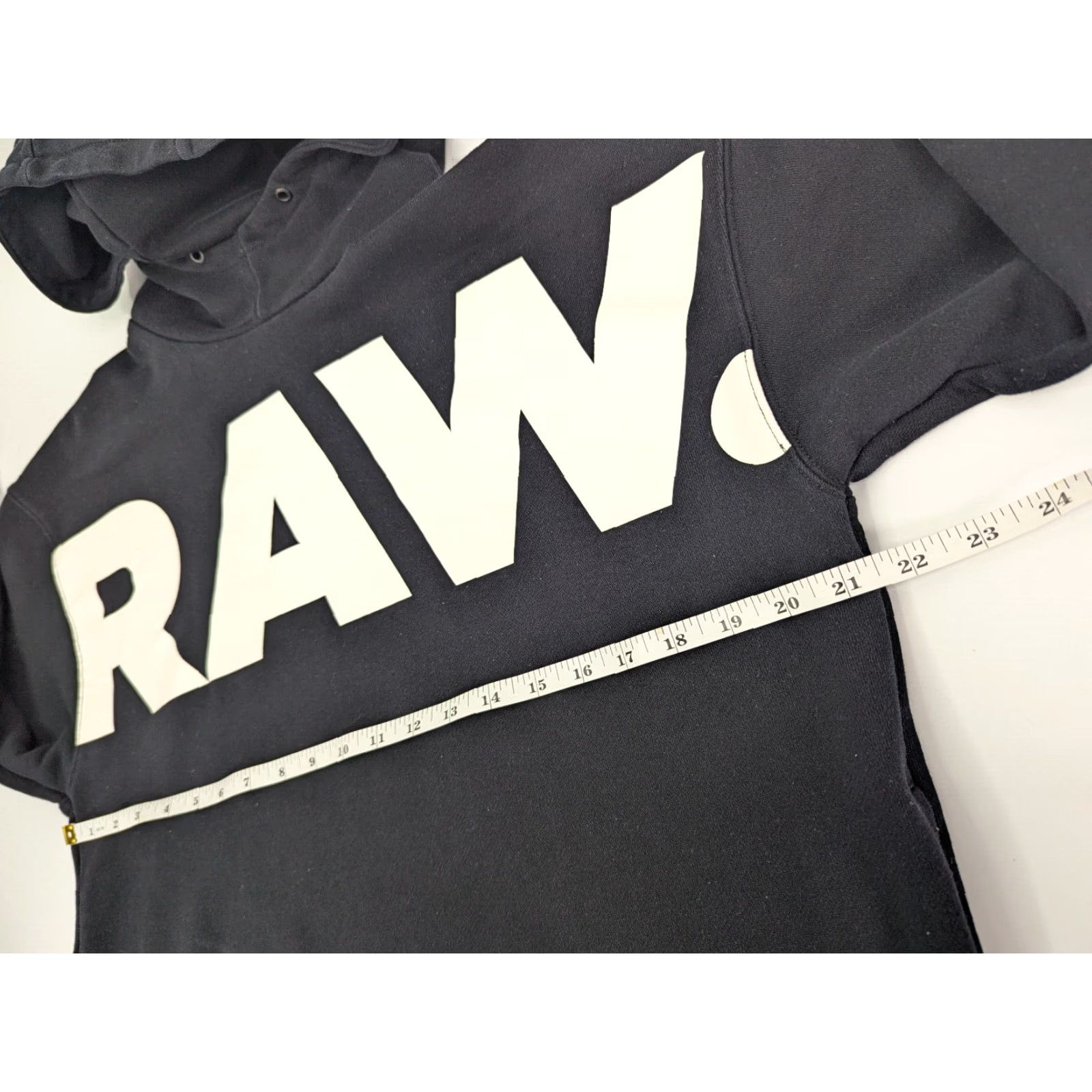 Vintage G Star Raw Scolla Oversized Hooded Striped Sweater Dress Size Medium Logo Womens Sweater Dress Hooded Black SS18? Size M / US 6-8 / IT 42-44 - 7 Thumbnail