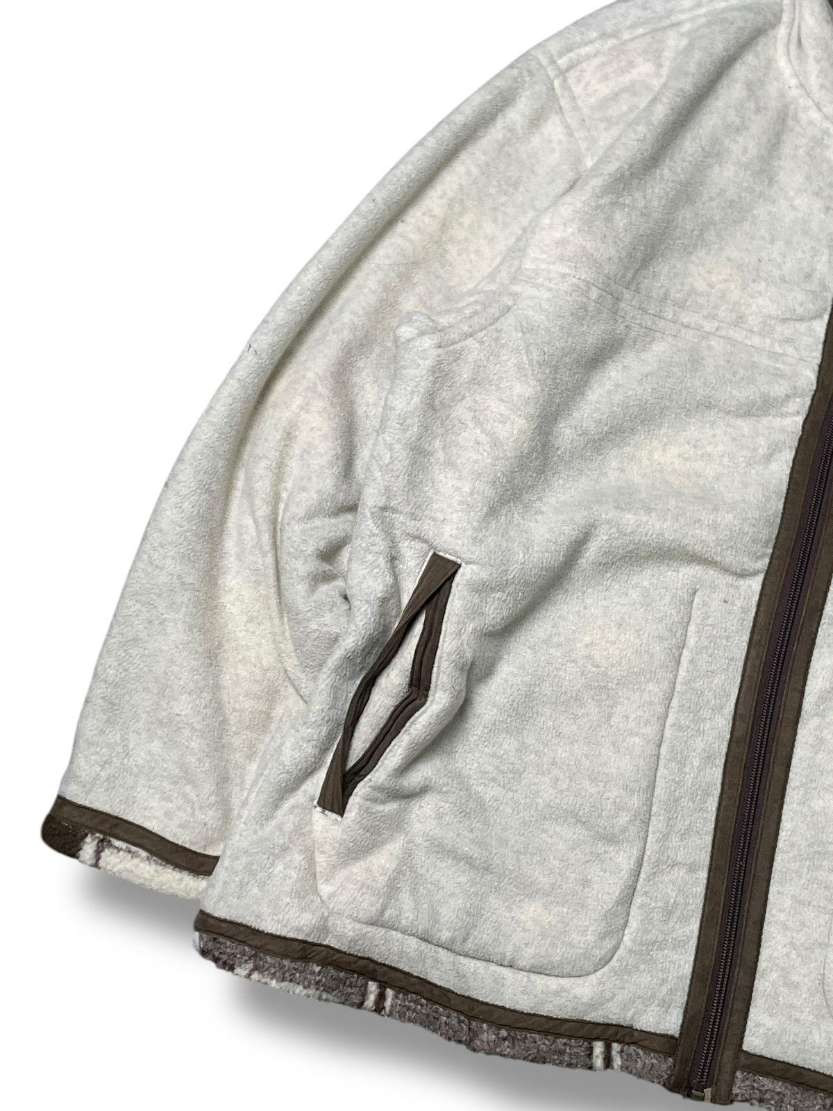 Japanese Brand × Vintage Vintage FIRST DOWN Fleece Zipper Jacket (79) Size US L / EU 52-54 / 3 - 5 Thumbnail