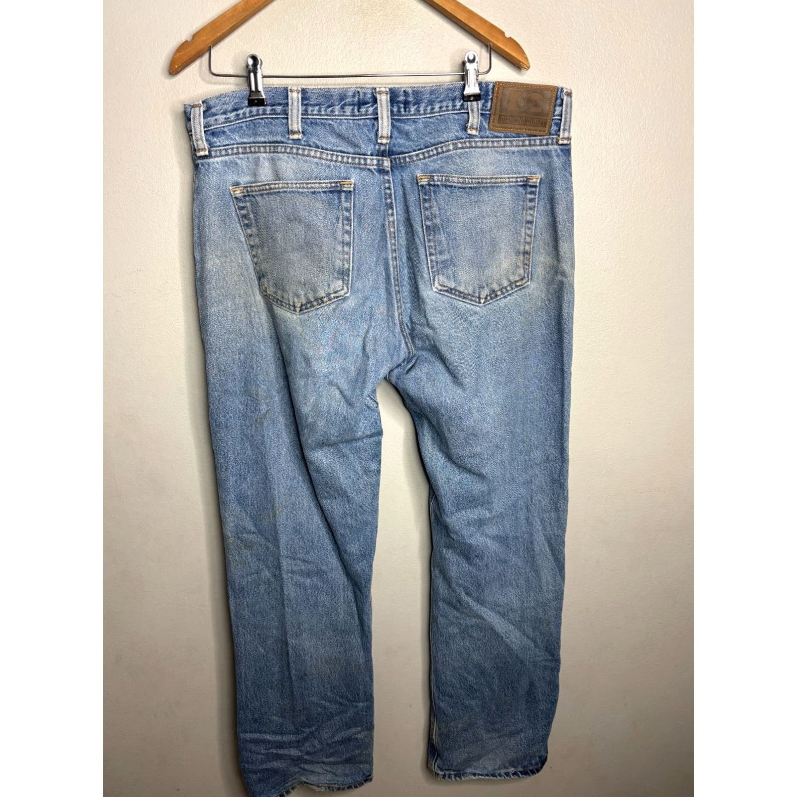 Vintage Vintage Diamond Gusset Jeans Mens 36x31 Blue Denim USA Made 4742 Jeans Regular 36 Blue USA Mens Size US 36 / EU 52 - 5 Thumbnail
