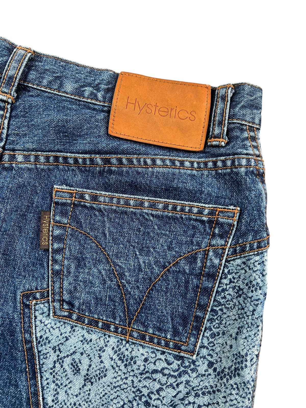 Hysteric Glamour Vintage Hysteric Glamour Snake Scales Denim Skirt Size 30" / US 8 / IT 44 - 6 Thumbnail