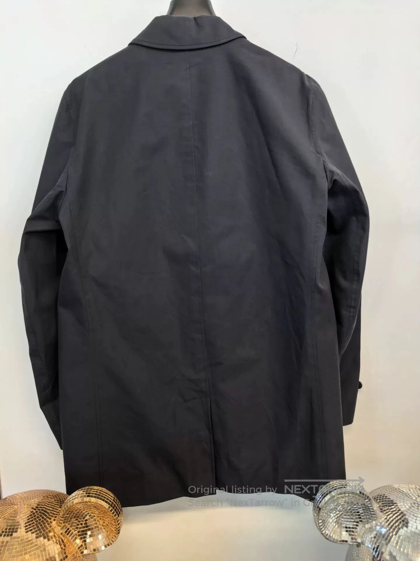 Burberry Burberry Men's Trench Coat in Black. Size US M / EU 48-50 / 2 - 2 Thumbnail