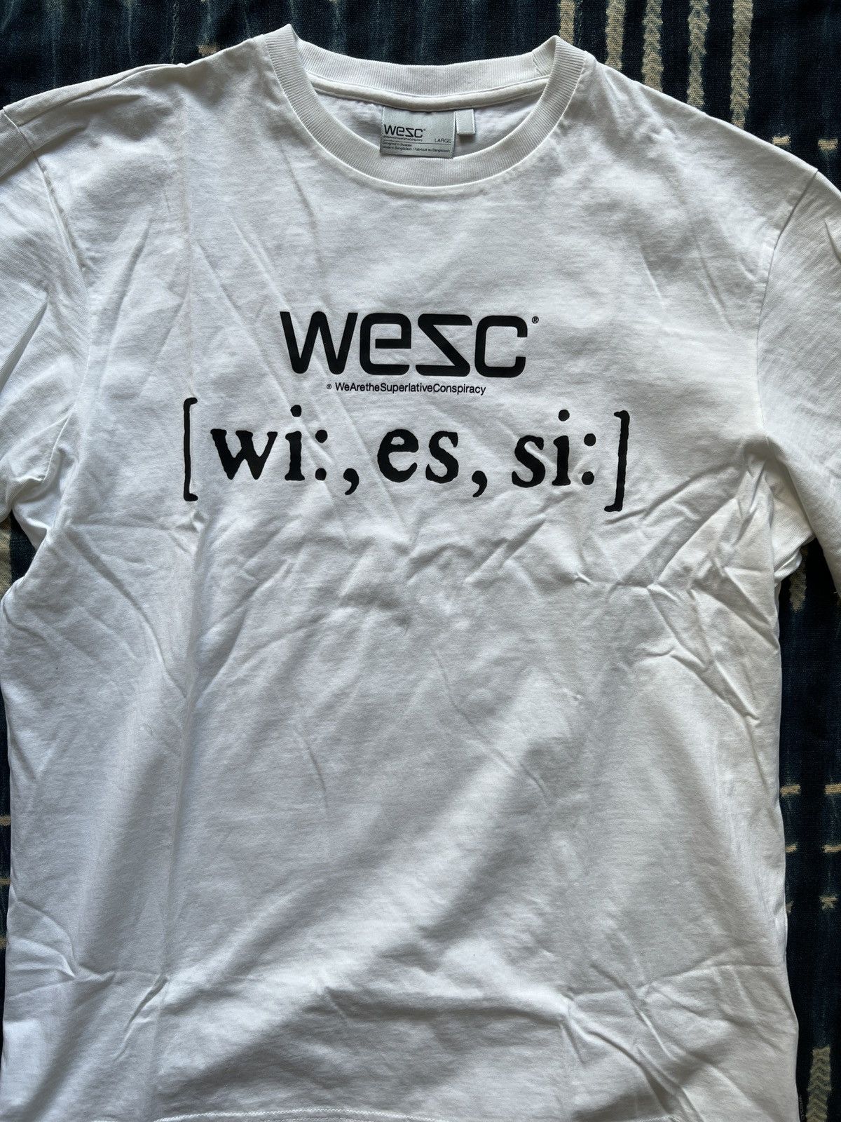 Vintage WeSC Archiving Logo Tee Size US L / EU 52-54 / 3 - 4 Thumbnail