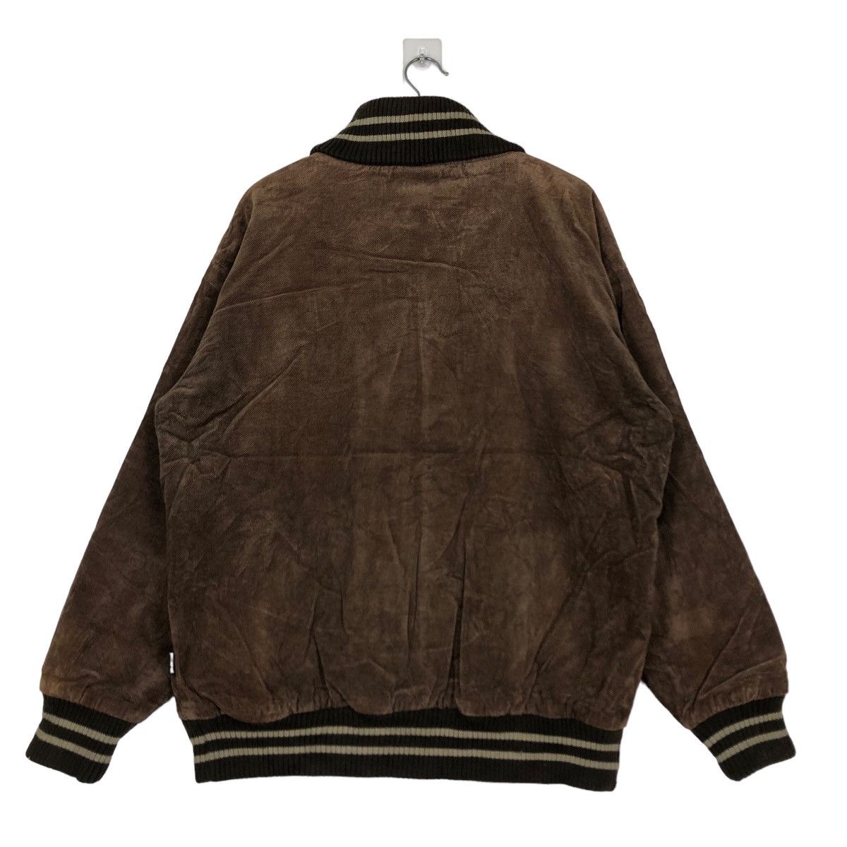 Woolrich Woolen Mills 🔥90’s VELVET BOMBER JACKET WOOLRICH WORKER Size US L / EU 52-54 / 3 - 8 Thumbnail