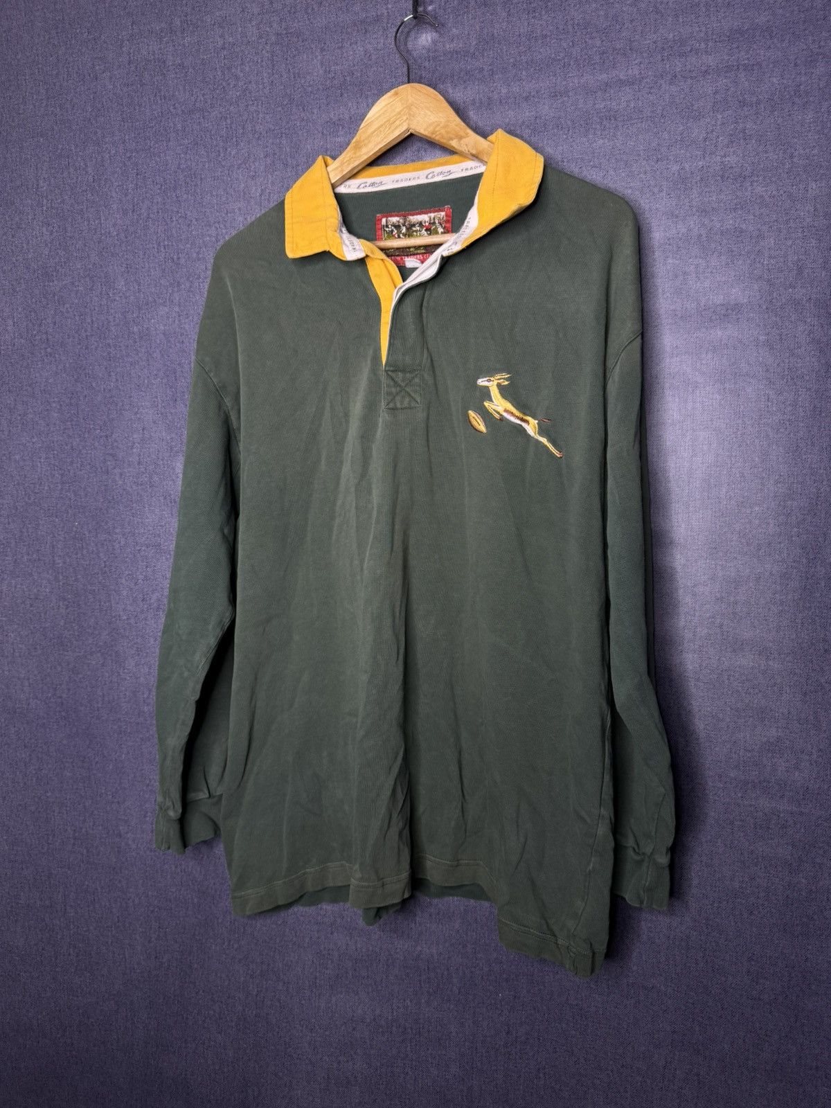 Cotton Traders Vintage South Africa Rugby Cotton Traders Jersey Springboks Size US XL / EU 56 / 4 - 2 Thumbnail
