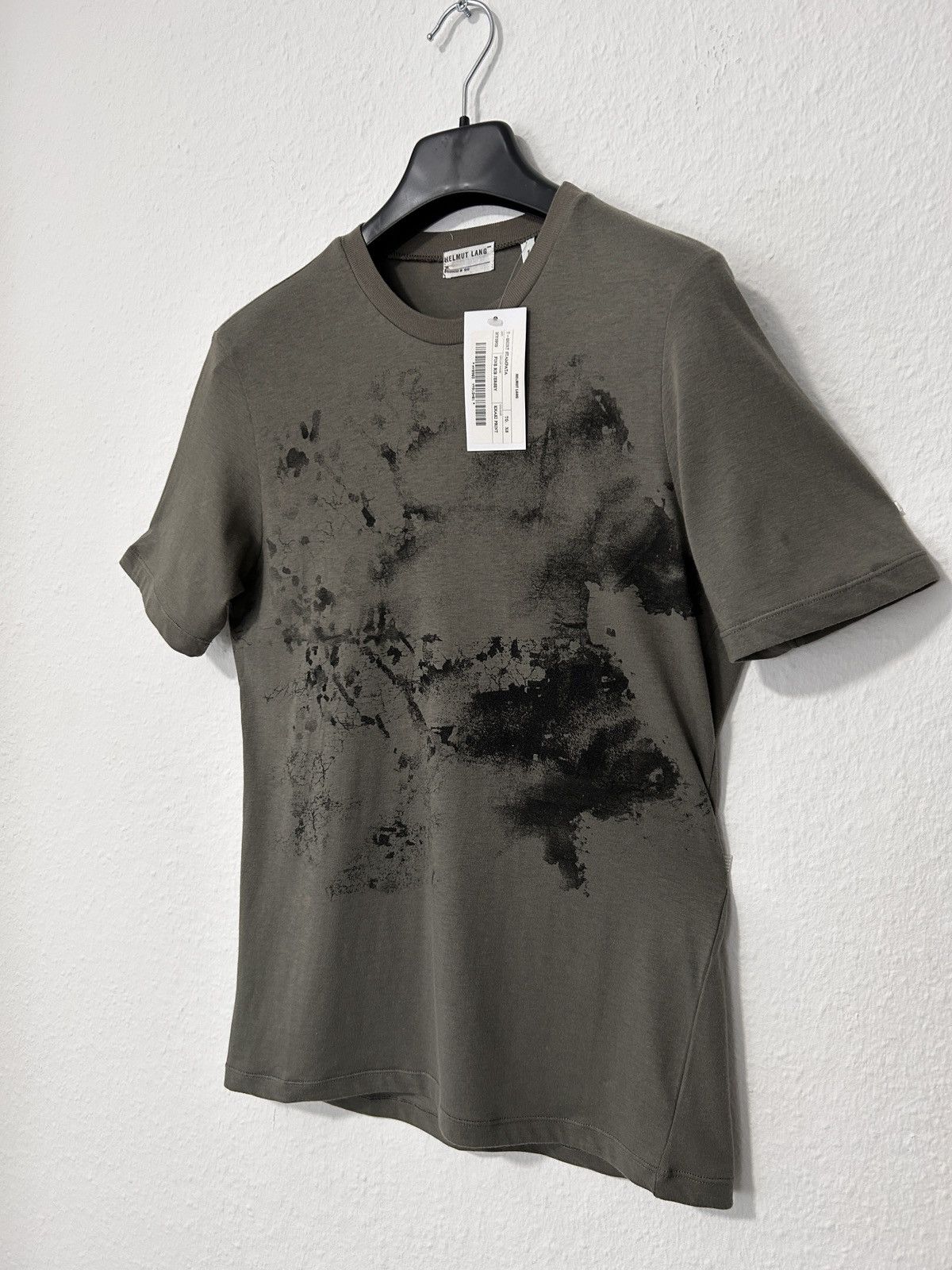 トップス s/s1999 helmut lang paint Tee S/S1999 Helmut Lang -abstract paint t-shirt | lev.market