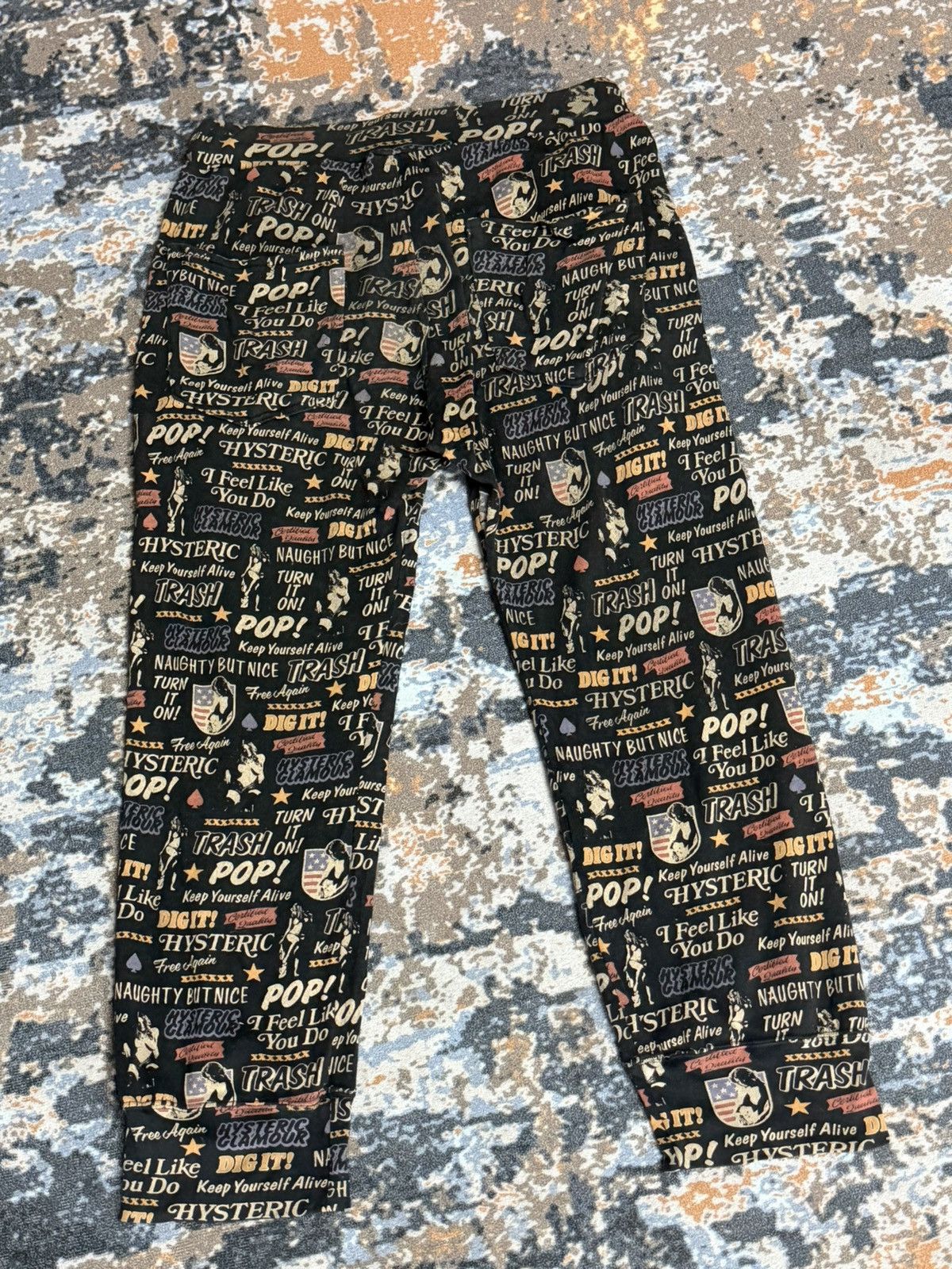 Hysteric Glamour Hysteric Glamour Naughty But Nice Jogger Pants Size US 30 / EU 46 - 2 Thumbnail