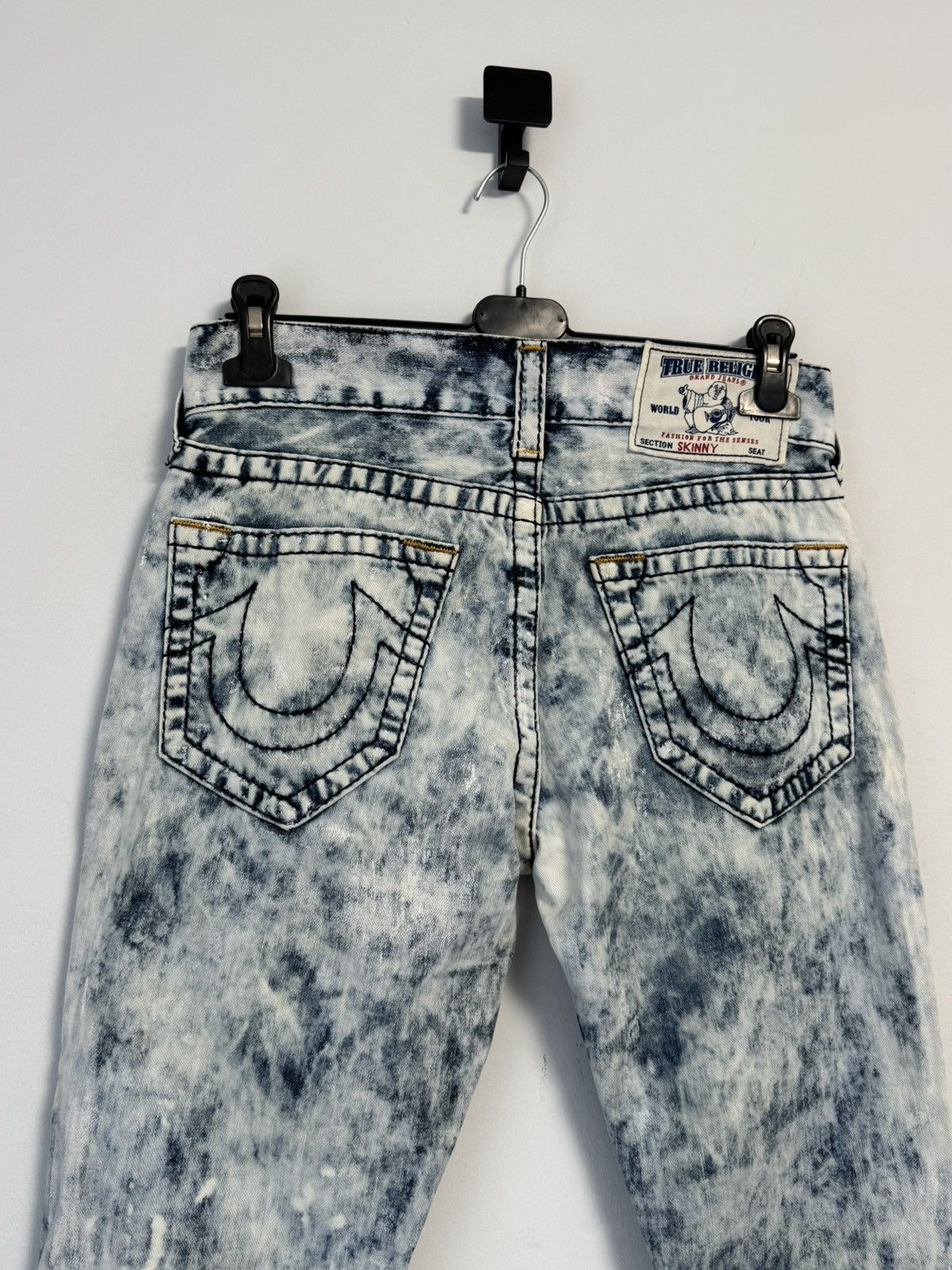 True Religion True Religion Vintage Y2K style pants Skinny BIG LOGO Size US 30 / EU 46 - 2 Thumbnail