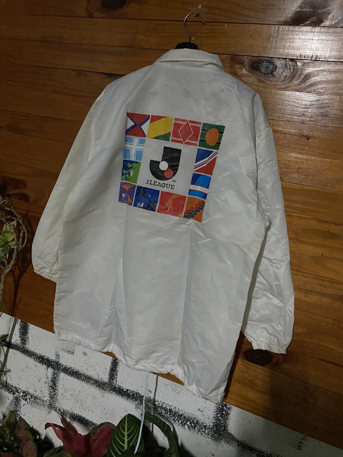Vintage Vintage J.League NISSAY Coach Jacket – Japan Professional Size US L / EU 52-54 / 3 - 12 Thumbnail