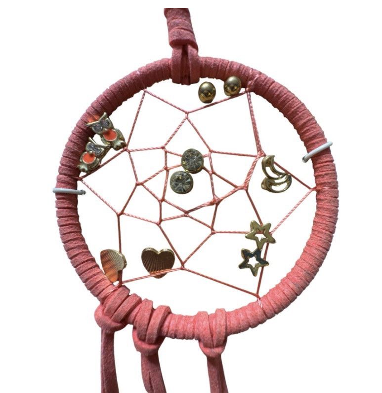 Other Justice Dreamcatcher Wall Hanging with Earrings NWT Boho Size ONE SIZE - 3 Thumbnail