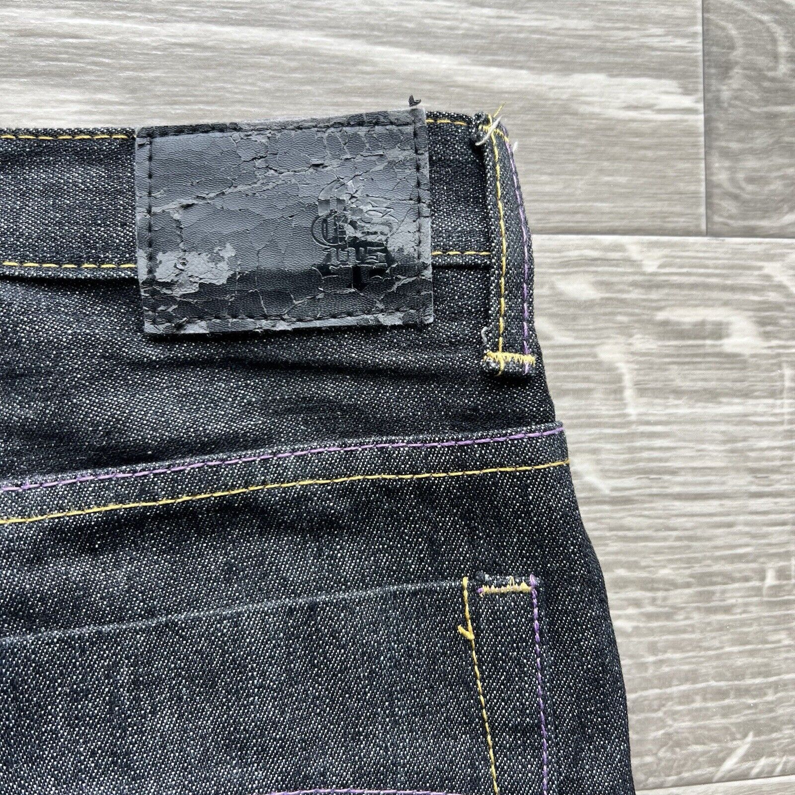Other Vintage Y2k Jeans Mens Emo Skater Baggy Grunge Embroidered Size US 36 / EU 52 - 4 Thumbnail