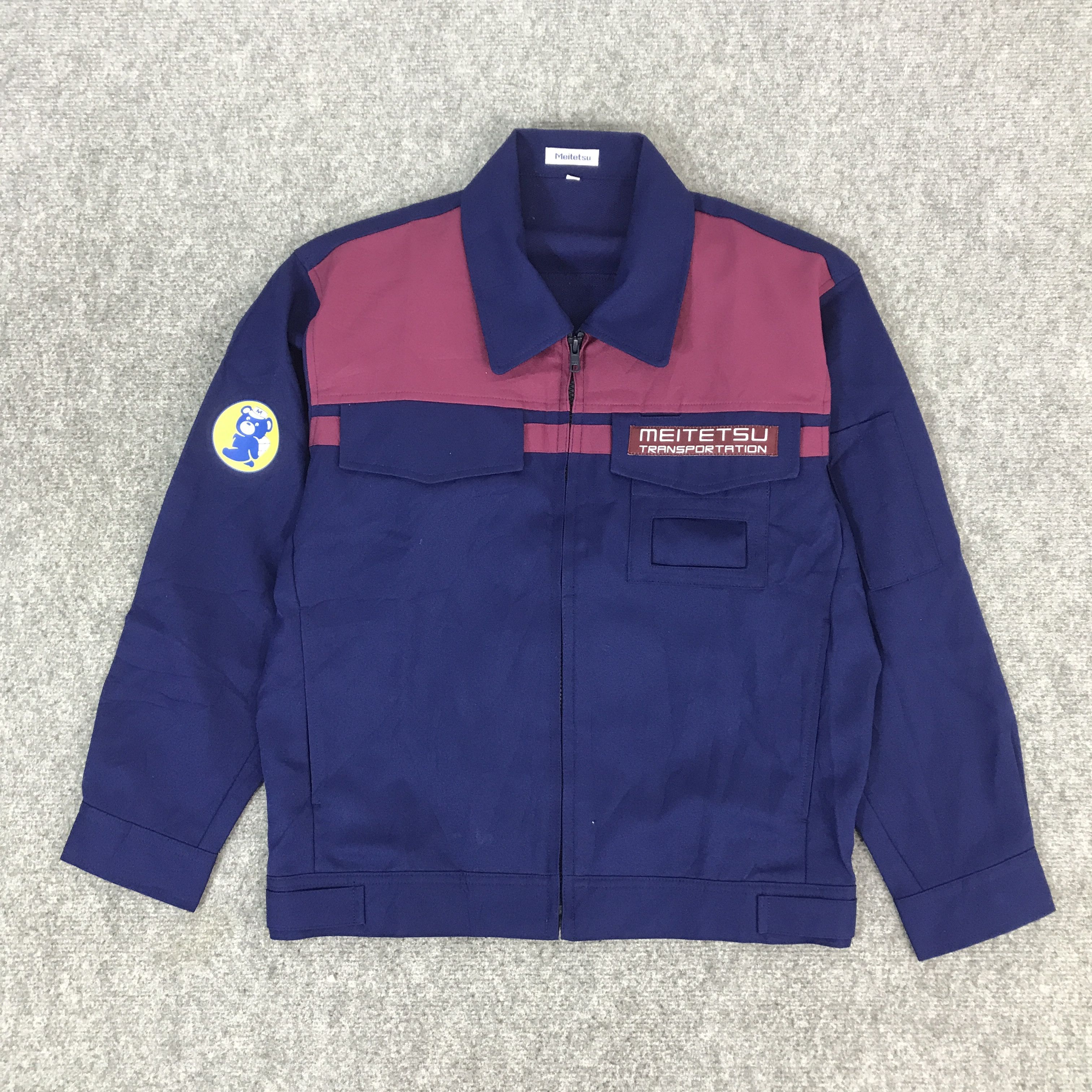 Japanese Brand MEITETSU TRANSPORTATION JAPAN UNIFORM JACKET K65B16 Size US M / EU 48-50 / 2 - 1 Thumbnail
