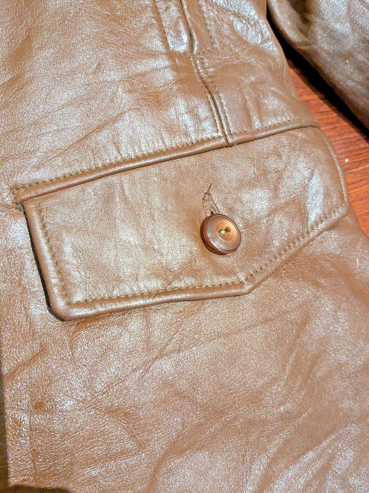 Other 40s-50s California Sportswear Horsehide Half Belt L/XL Size US XL / EU 56 / 4 - 8 Thumbnail