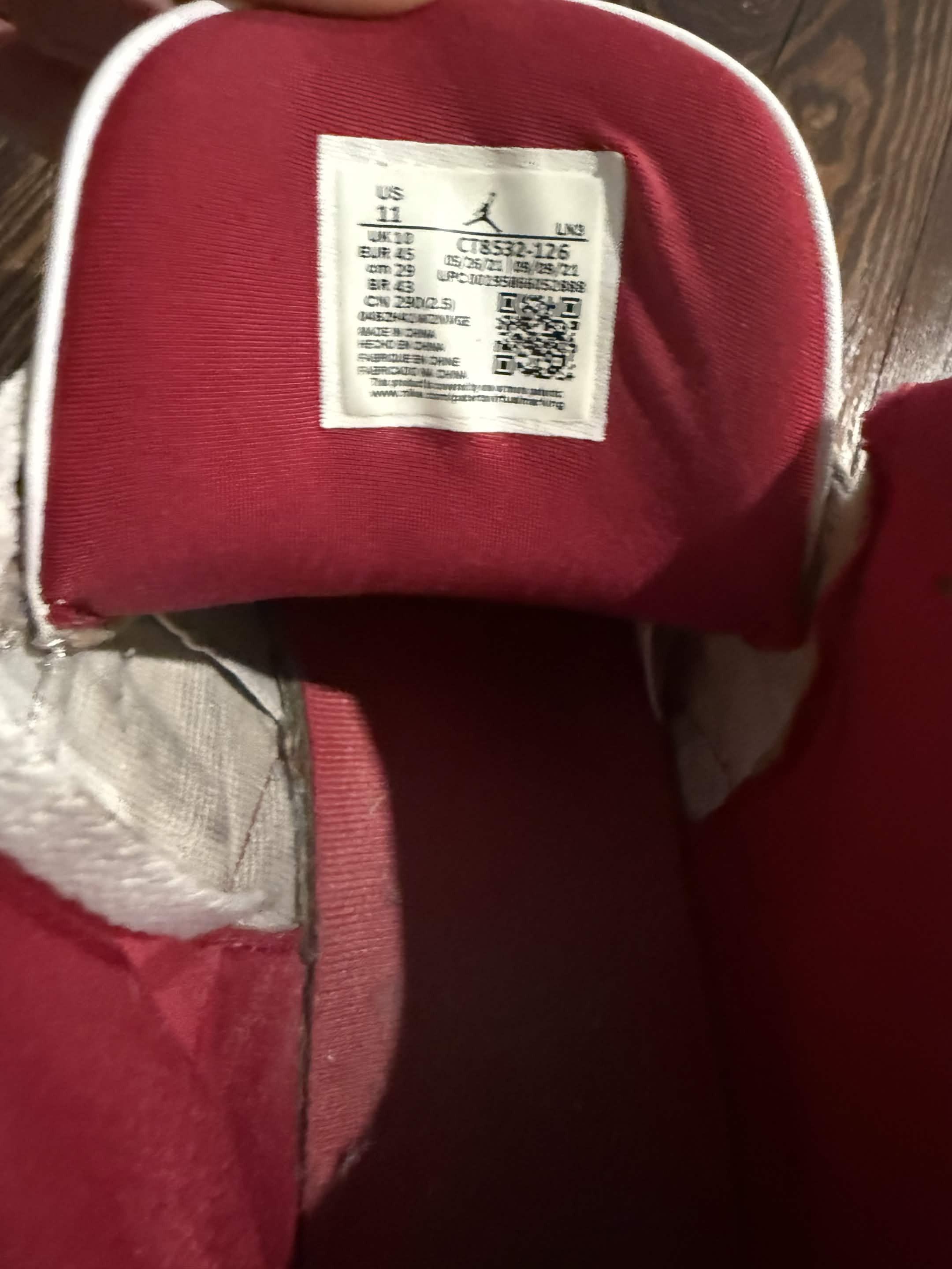 Jordan Brand The Air Jordan 3 'Cardinal Red' Size US 11 / EU 44 - 5 Thumbnail