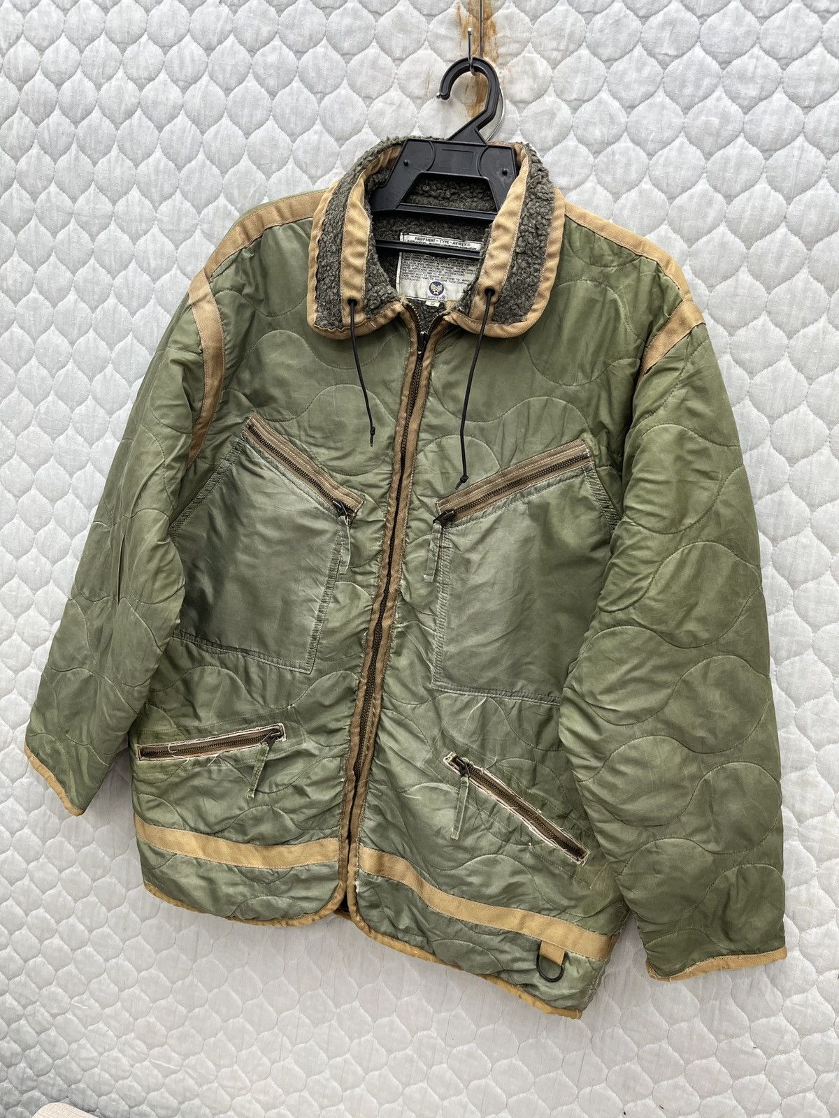 Avirex 🔥🔥🔥STEALS VTG AVIREX TYPE FLIGHT GARMENT JACKET Size US M / EU 48-50 / 2 - 3 Thumbnail