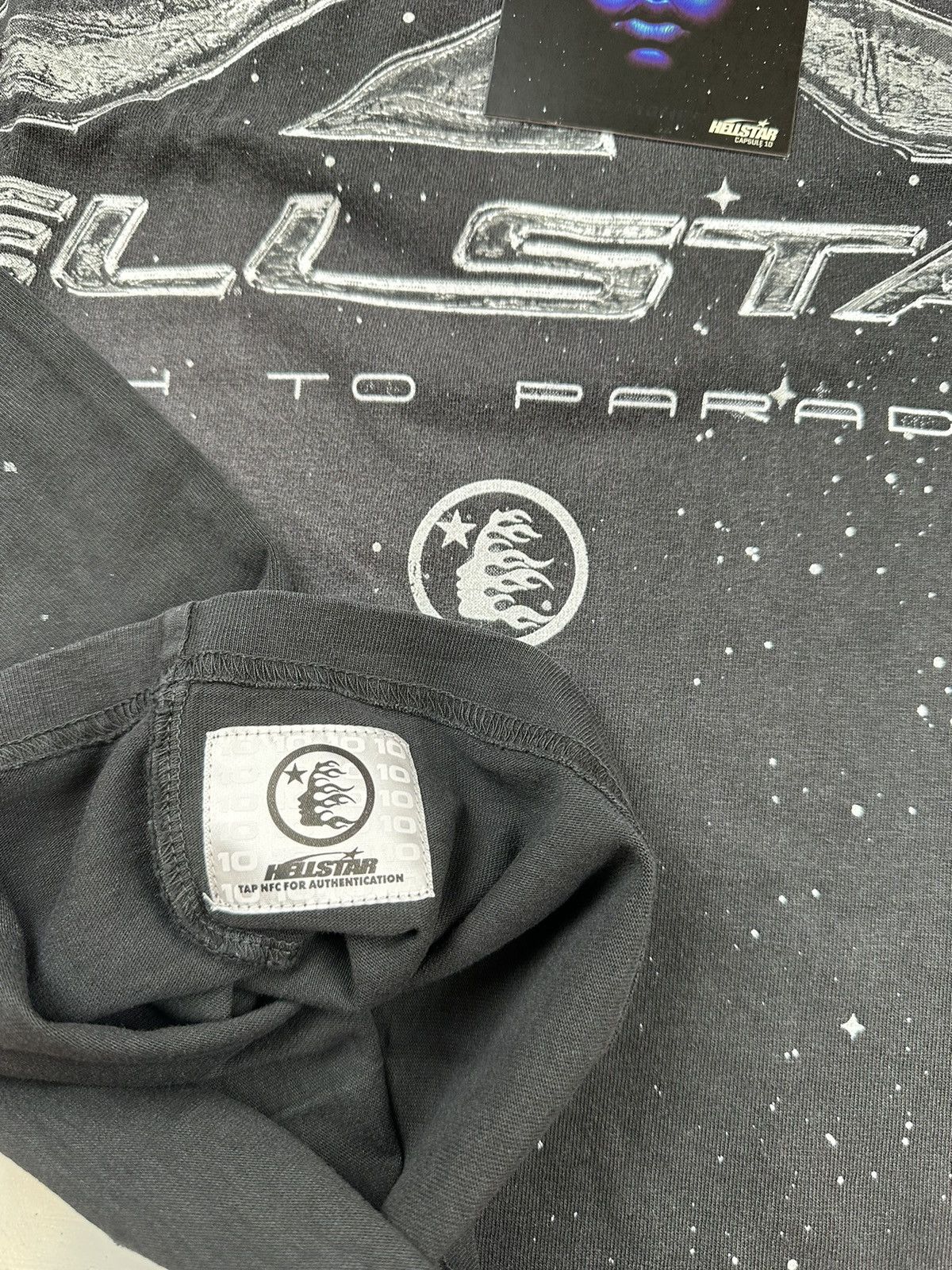 HELLSTAR Hellstar Chrome Logo T-shirt Size US L / EU 52-54 / 3 - 6 Thumbnail