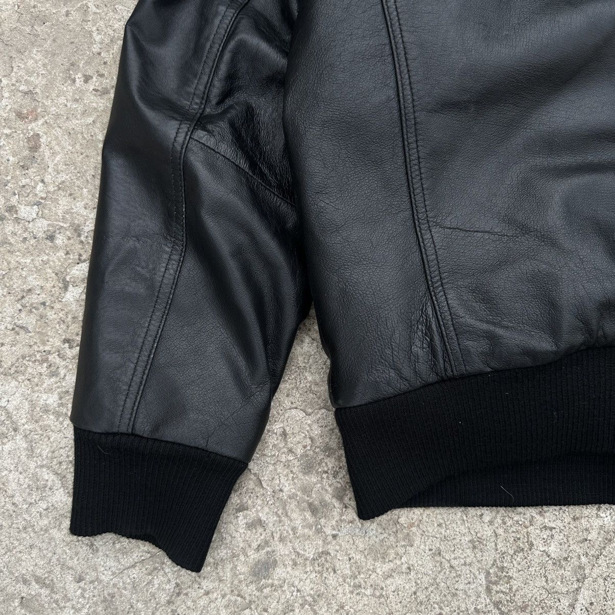 If Six Was Nine Luxury Leather Jacket Saki Aviator Bombers Size S Very Rare Size US S / EU 44-46 / 1 - 9 Thumbnail