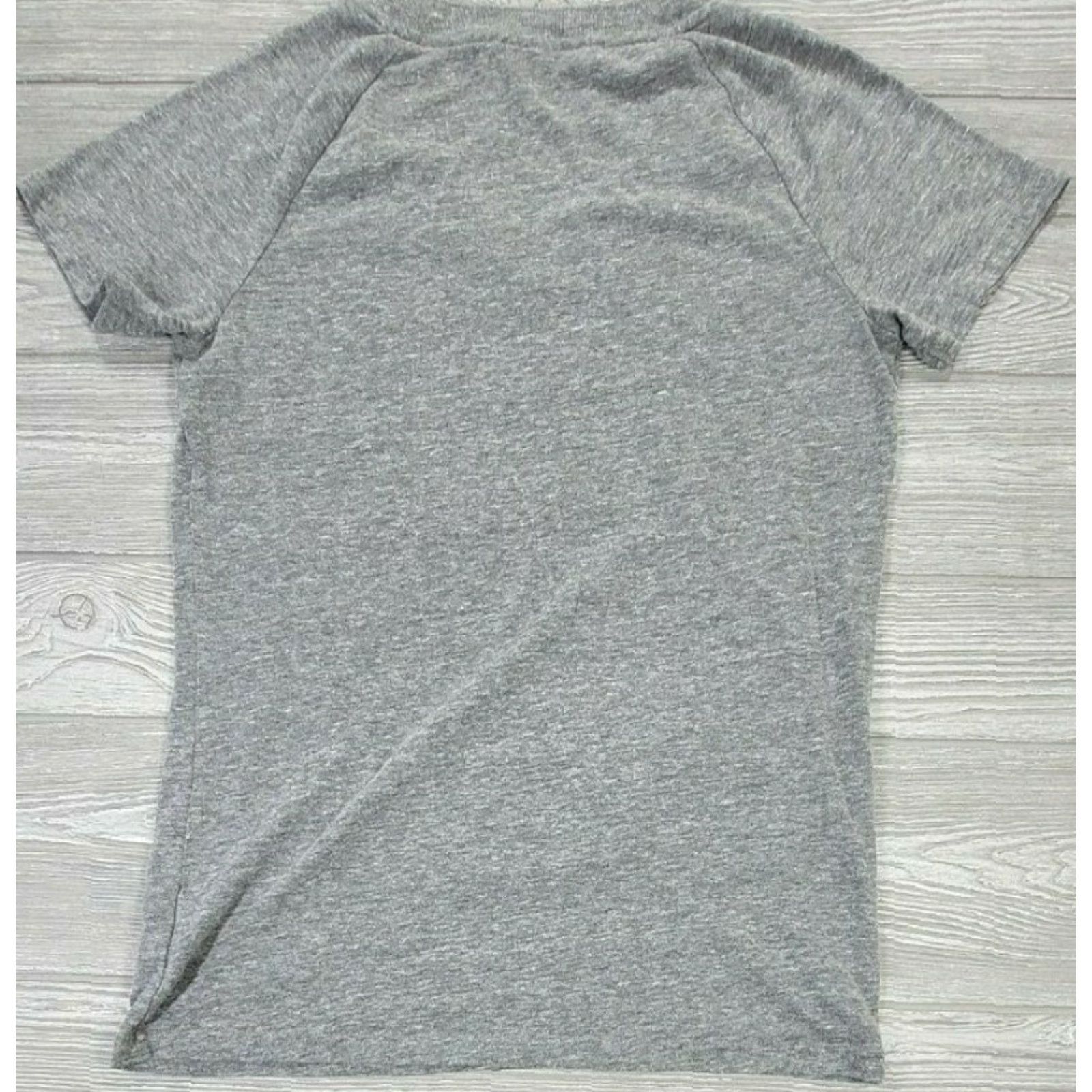 Adidas Adidas Womens NBA Brooklyn Nets Gray V-Neck T-Shirt Large Logo Short Sleeve Size L / US 10 / IT 46 - 2 Thumbnail