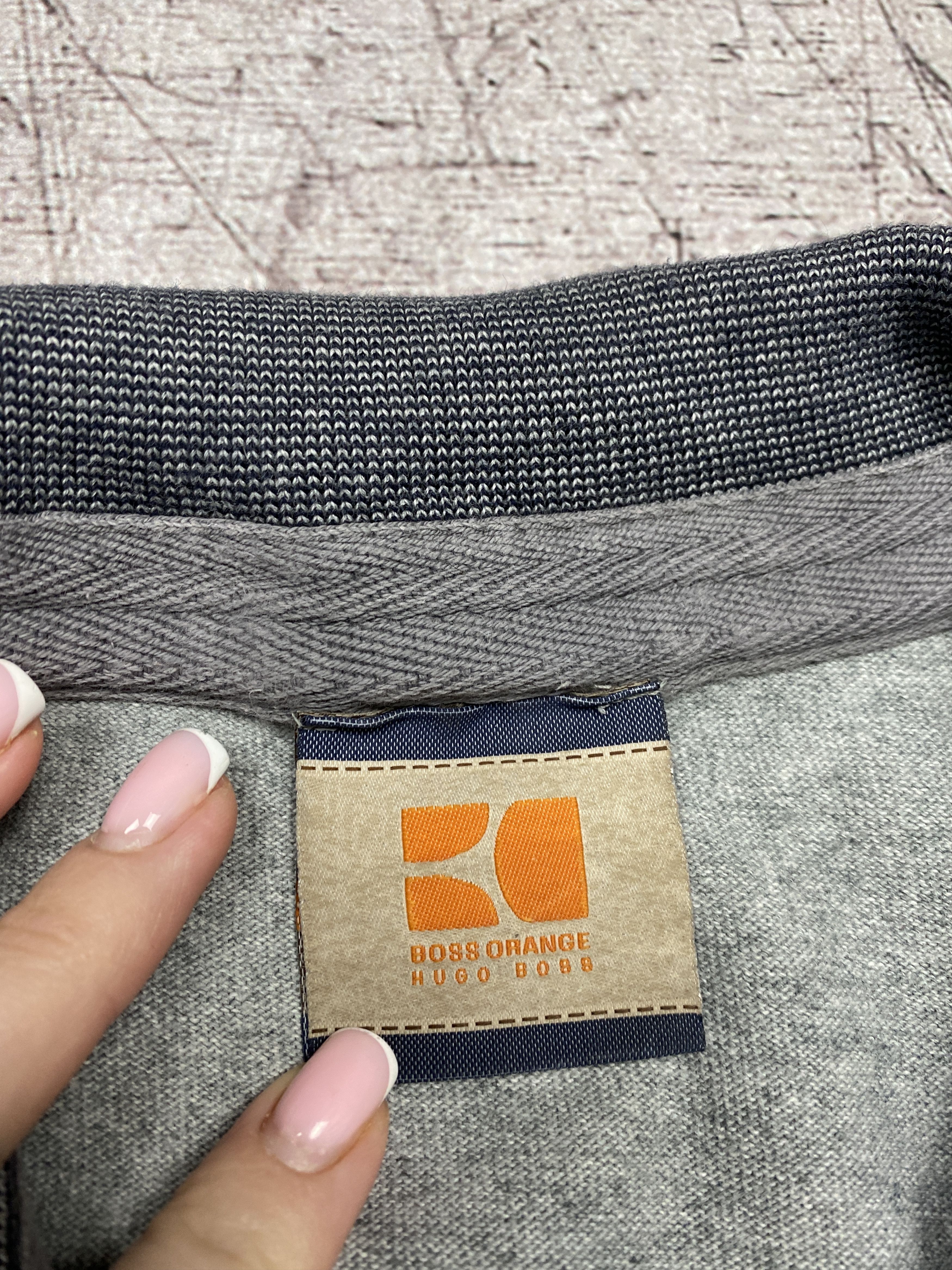 Hugo Boss × Vintage Hugo Boss Orange Vintage Mens 1\4 Zip Sweatshirt Size US M / EU 48-50 / 2 - 4 Thumbnail